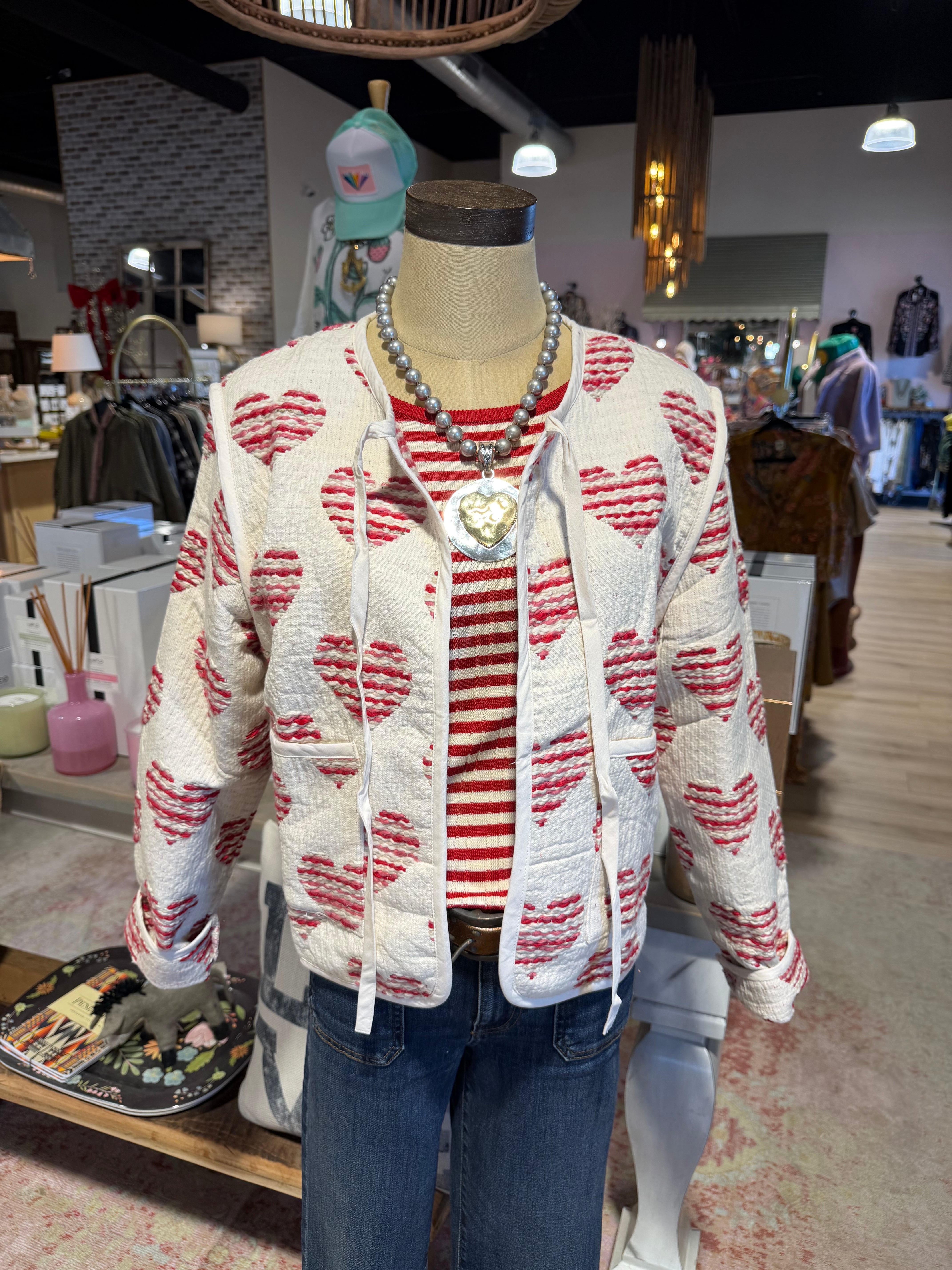Quilted Heart Jacket