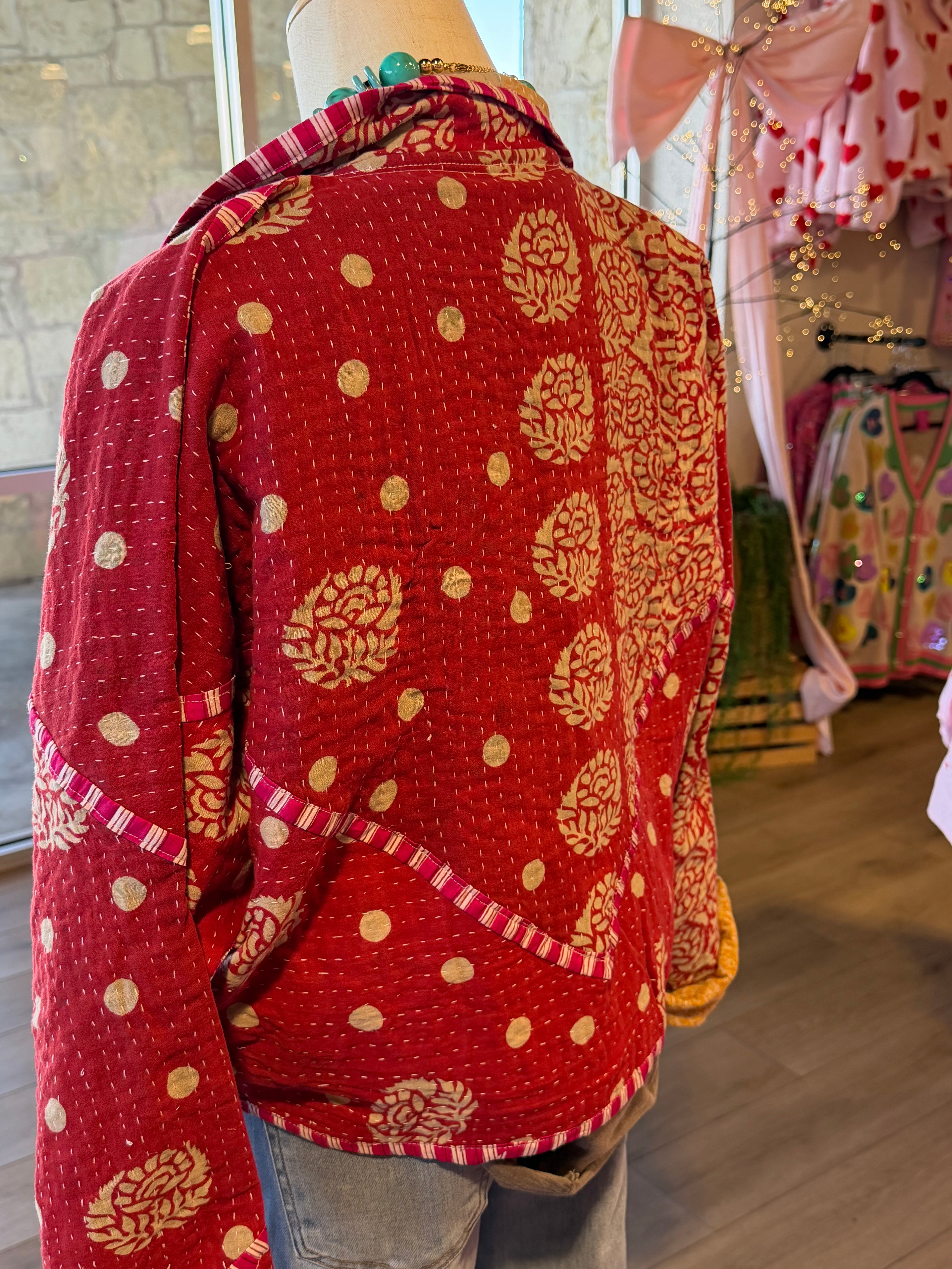 Kantha Quilted Jacket
