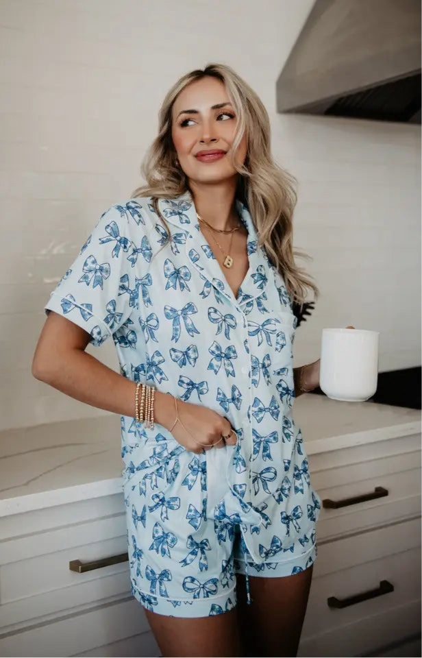 Gillian Bows Pajamas