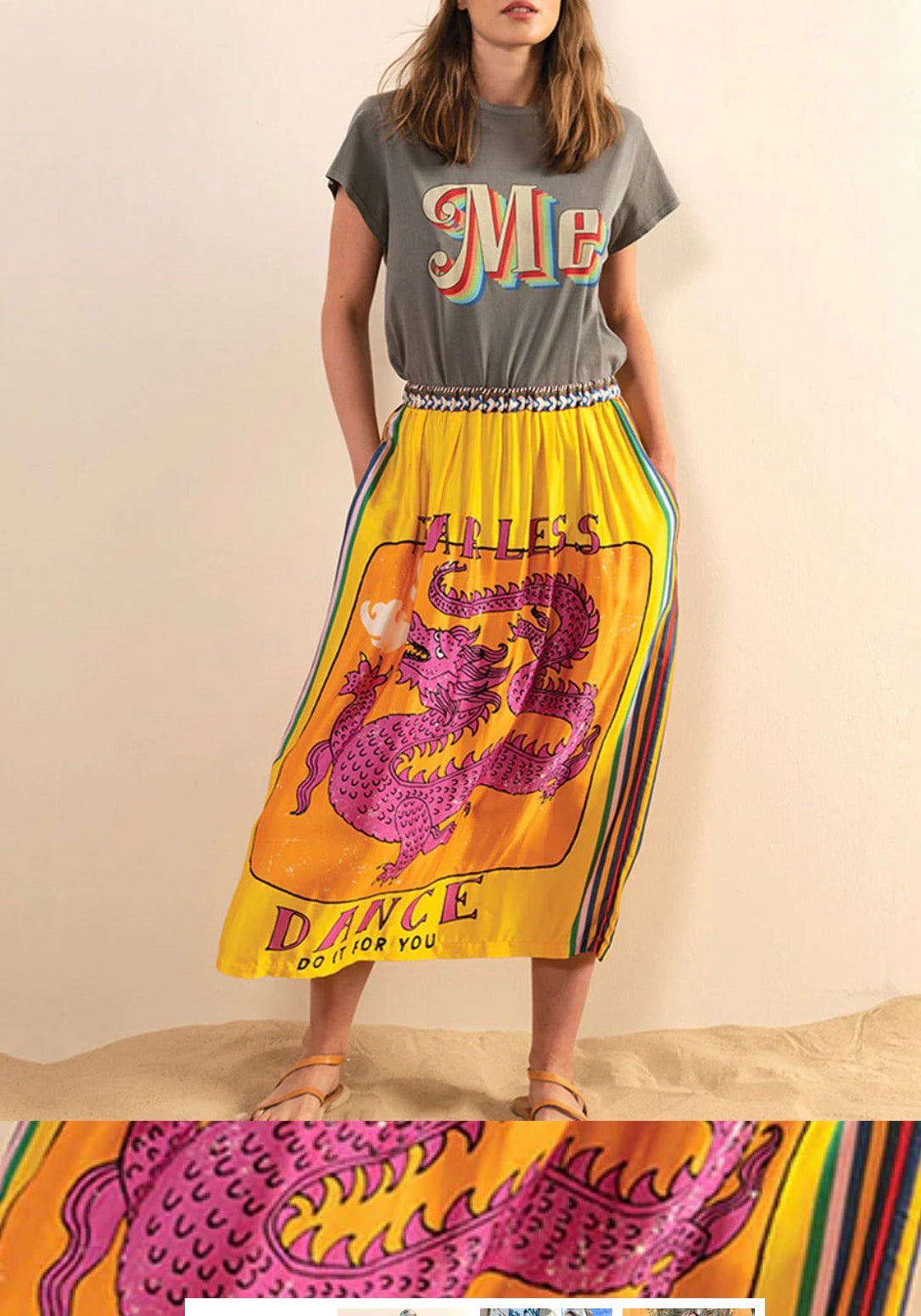 Alexa Printed Skirt