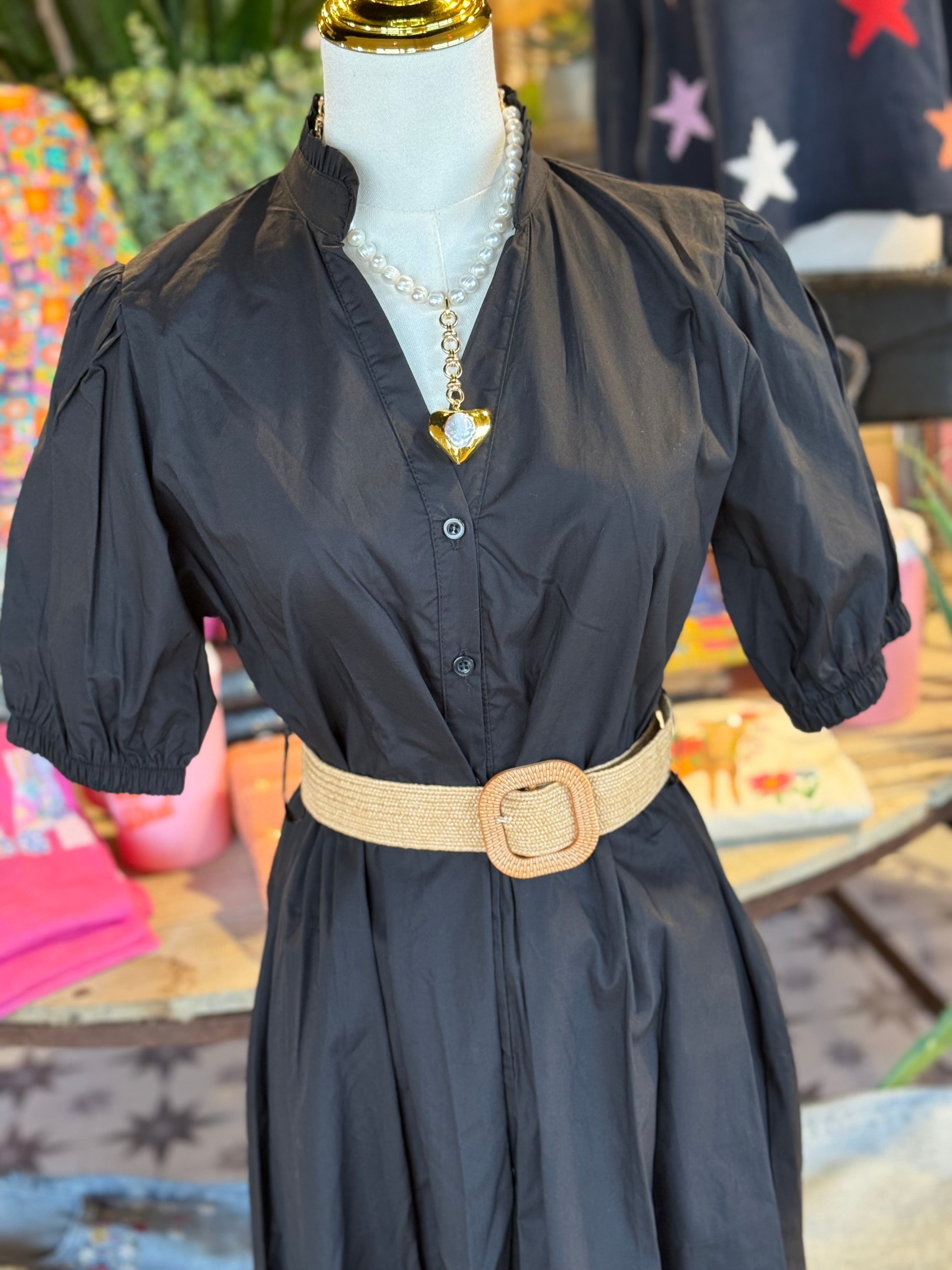 Cotton Belt Dress