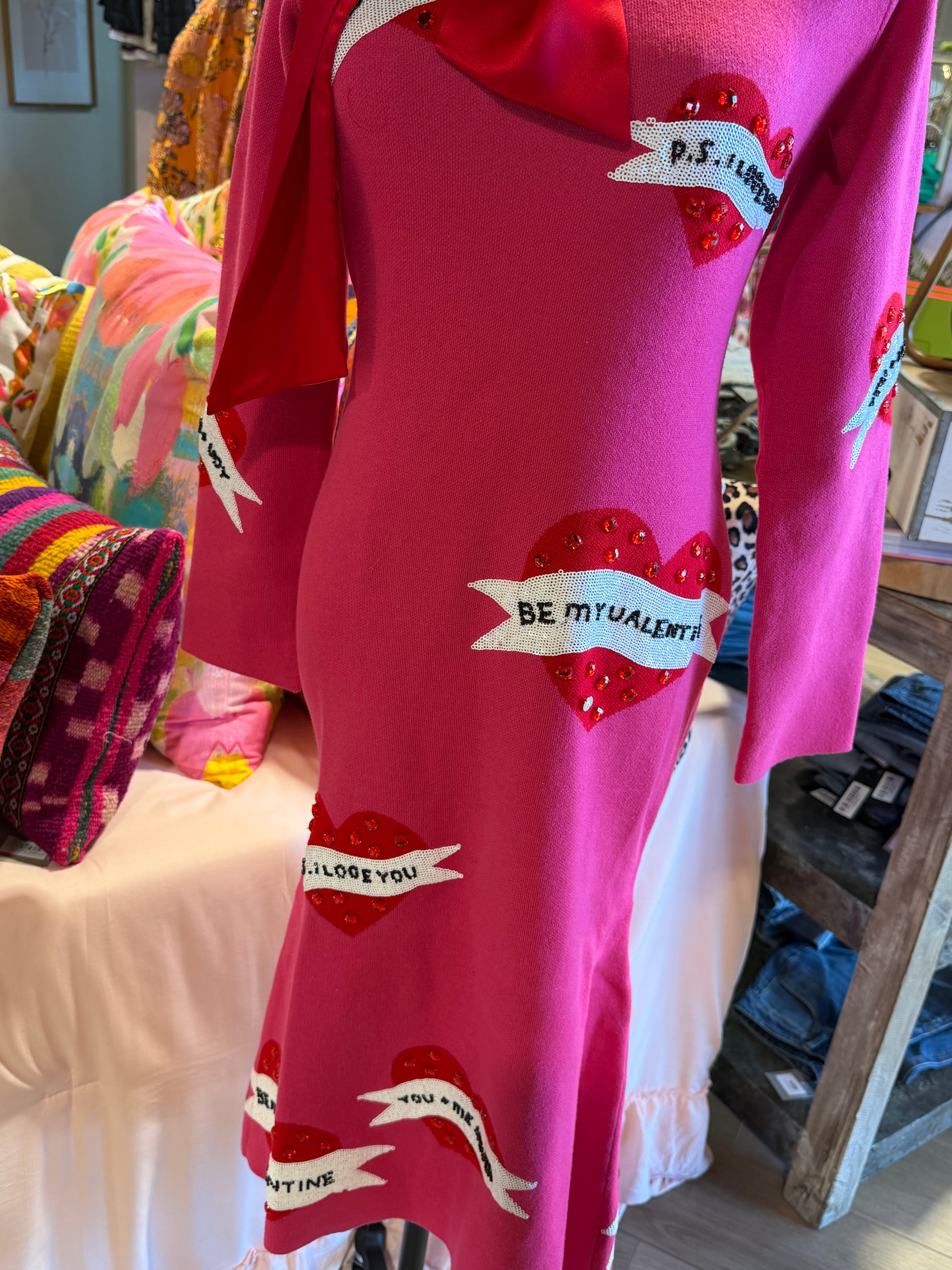 Bejeweled Valentine Dress