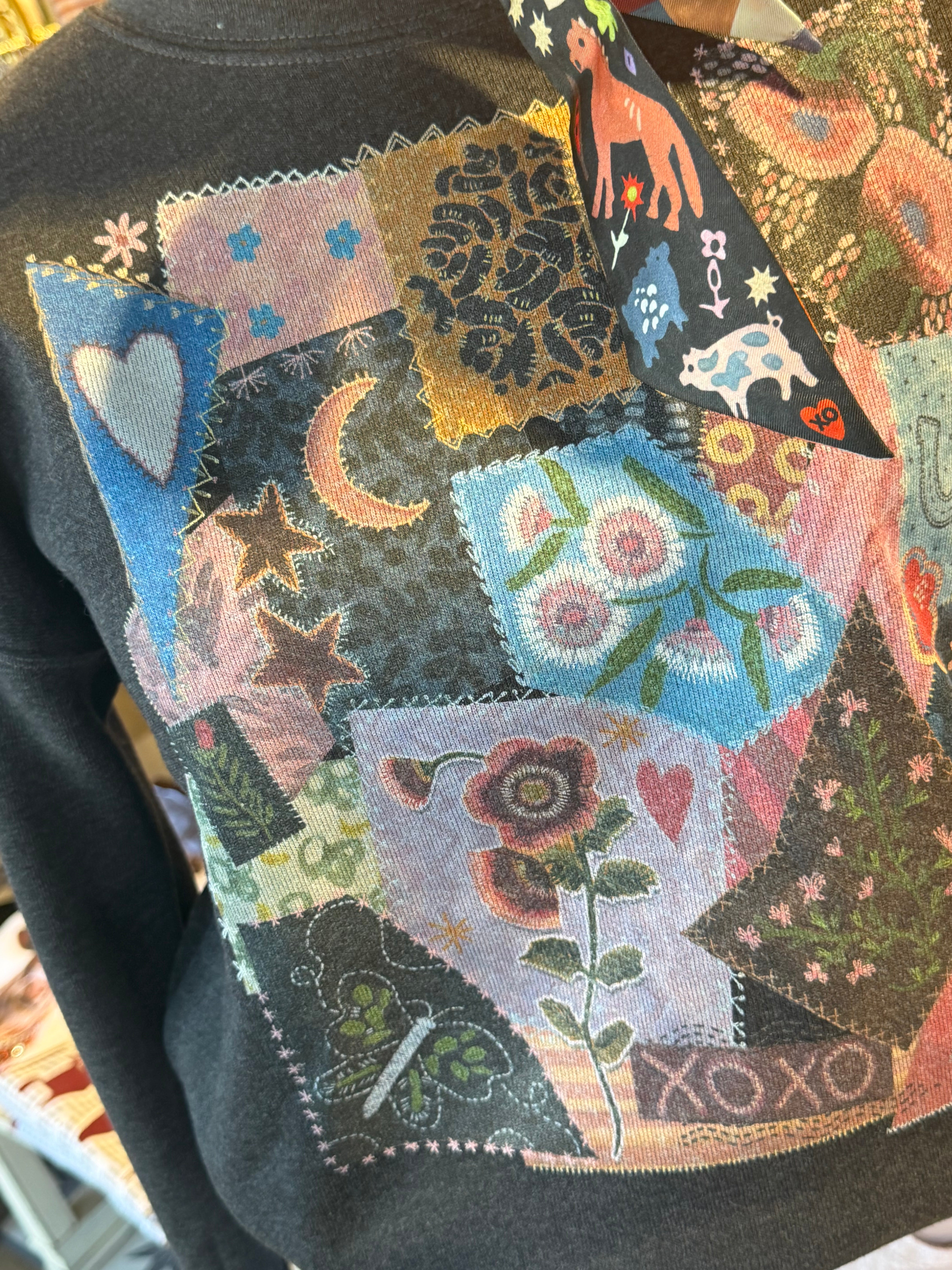 Patchwork Sweatshirt