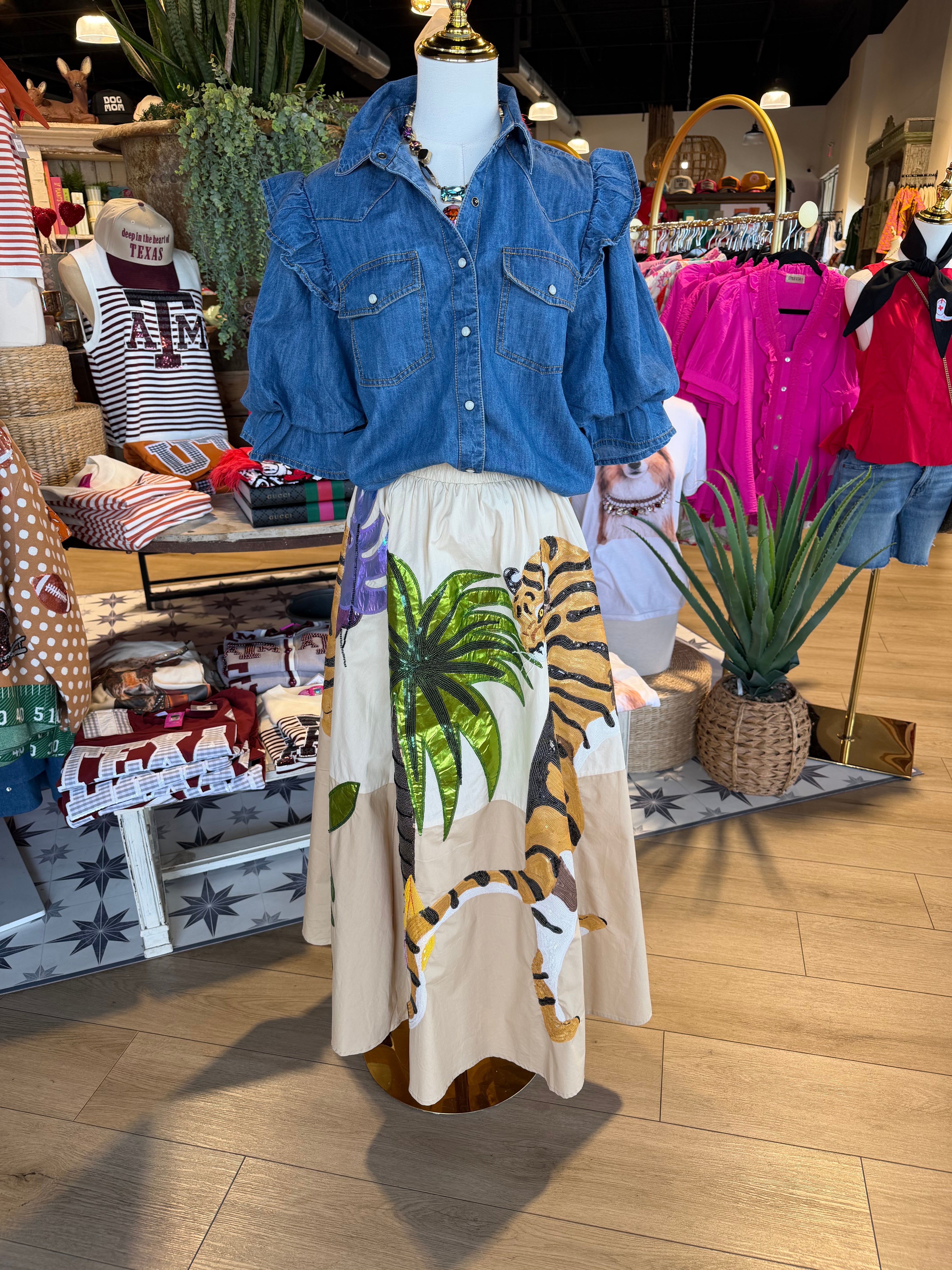 Tiger Palm Skirt
