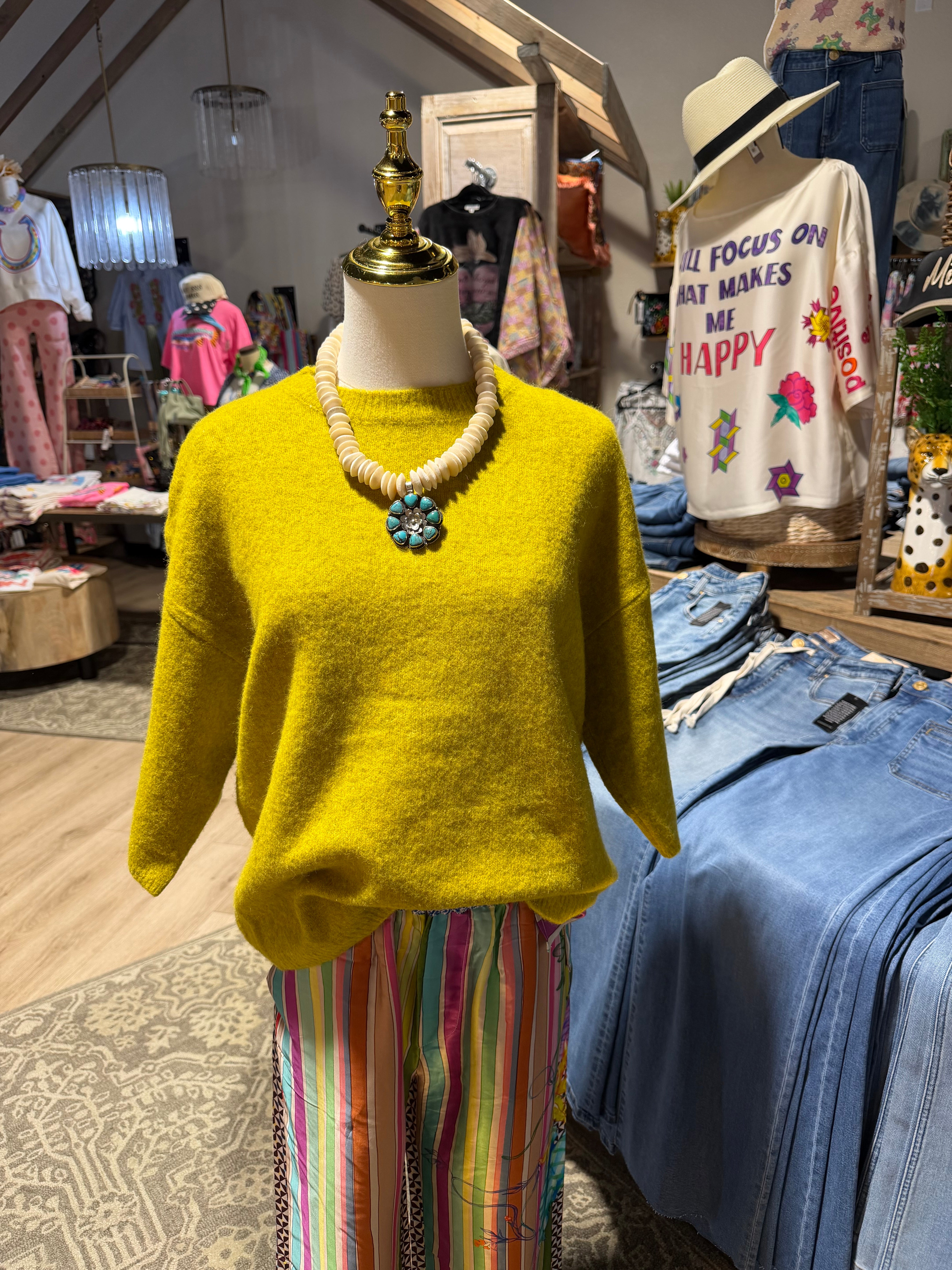 Lemon Lime Sweater