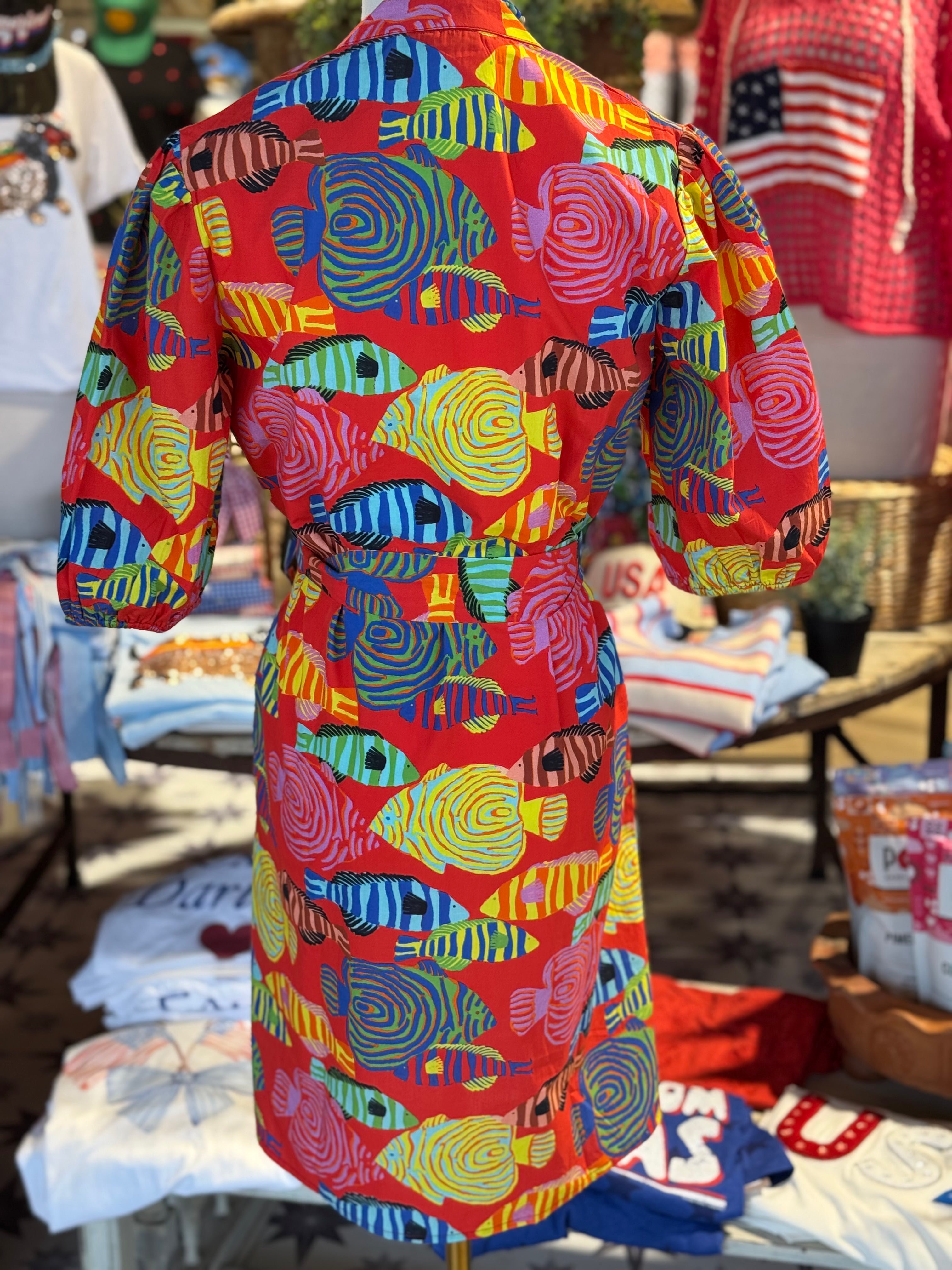 Aquatic Tunic Dress