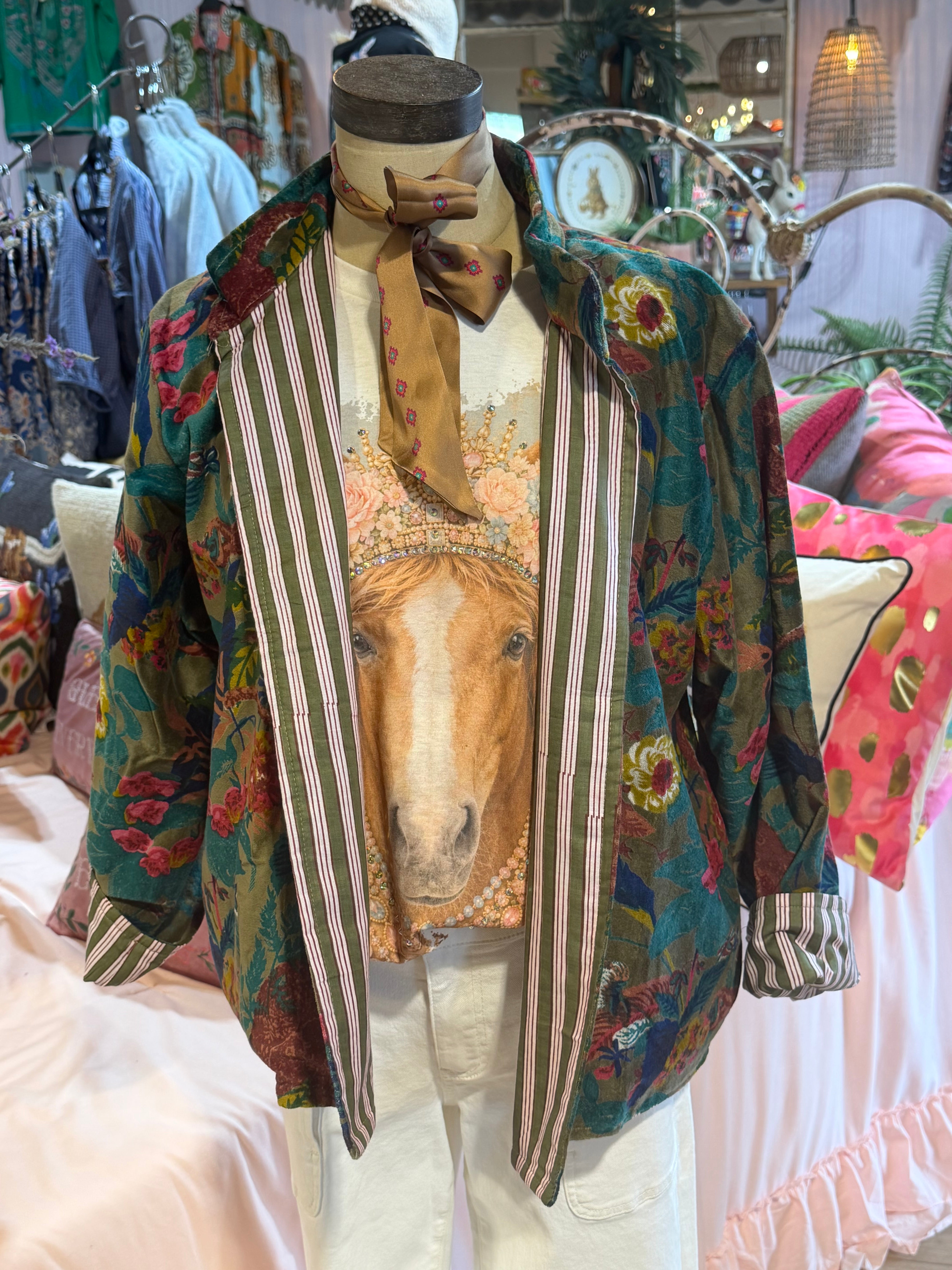 Jungle Teal Jacket