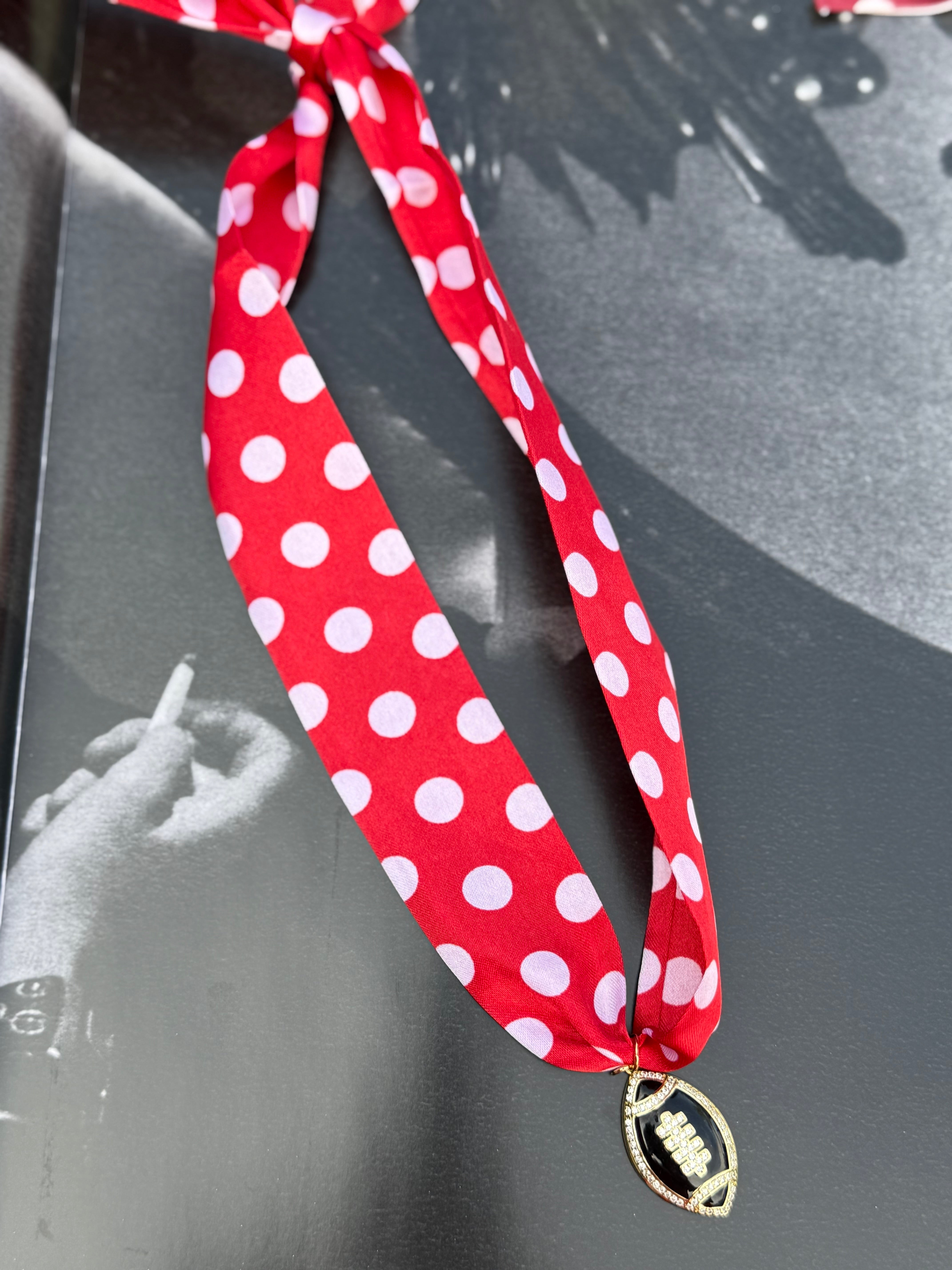 Game Day Scarf Necklace- Assorted