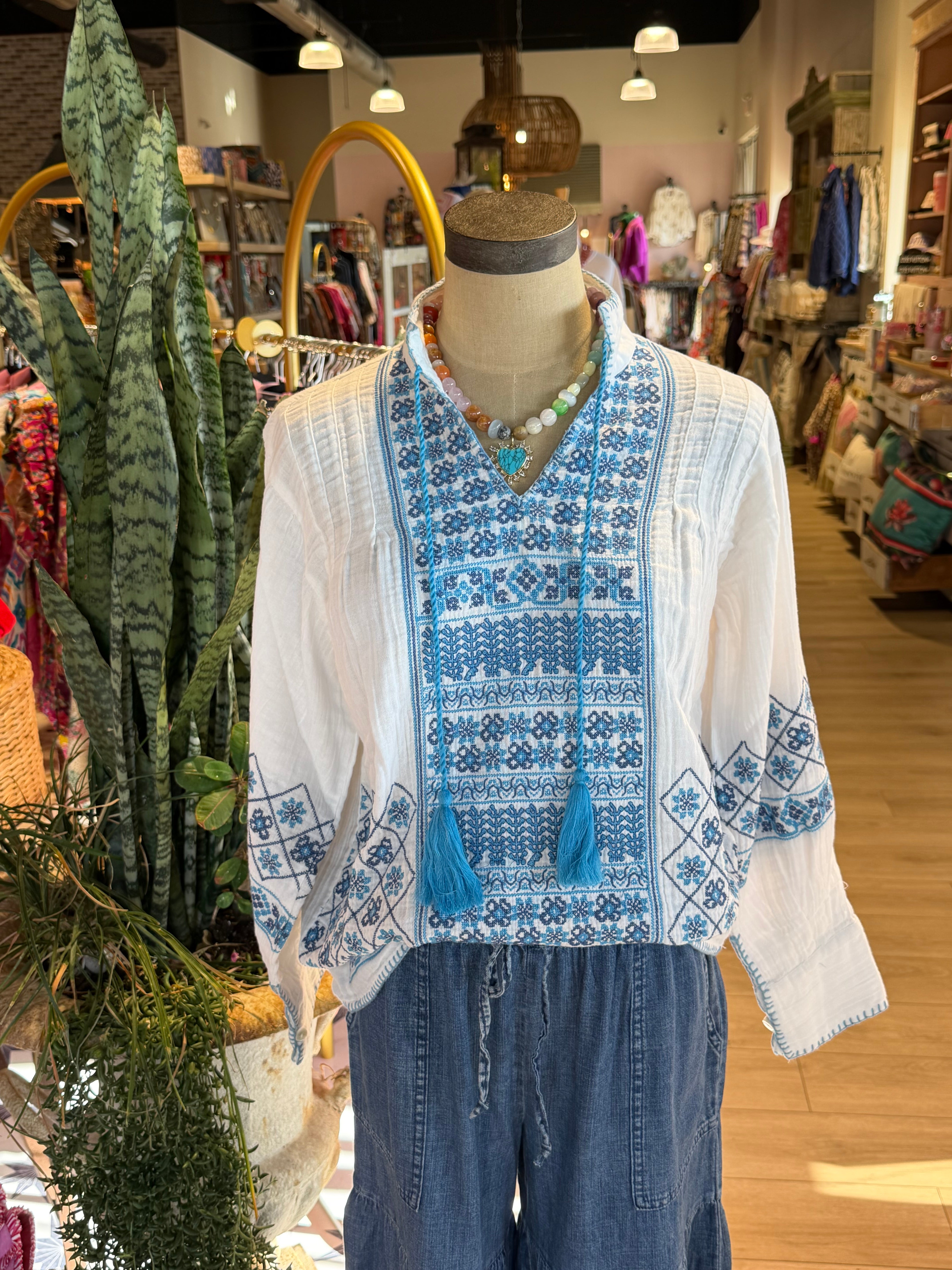 Blue Skies Cross Stitch