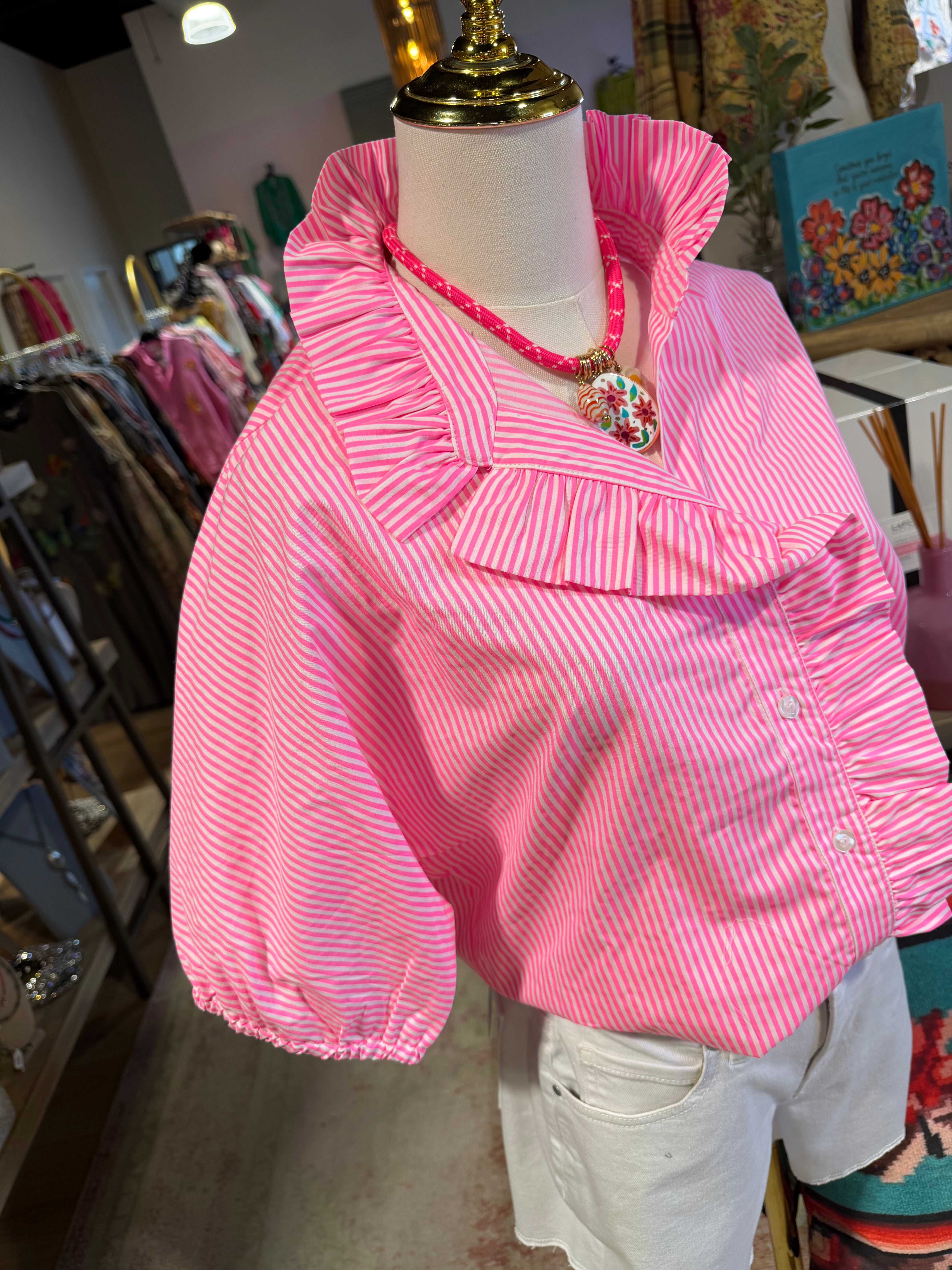 Sissy Ruffle Top
