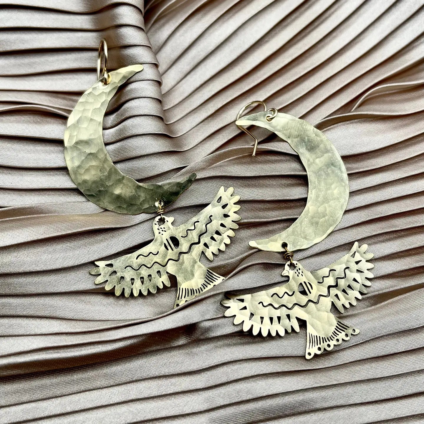 Moonlight Thunderbird Earring