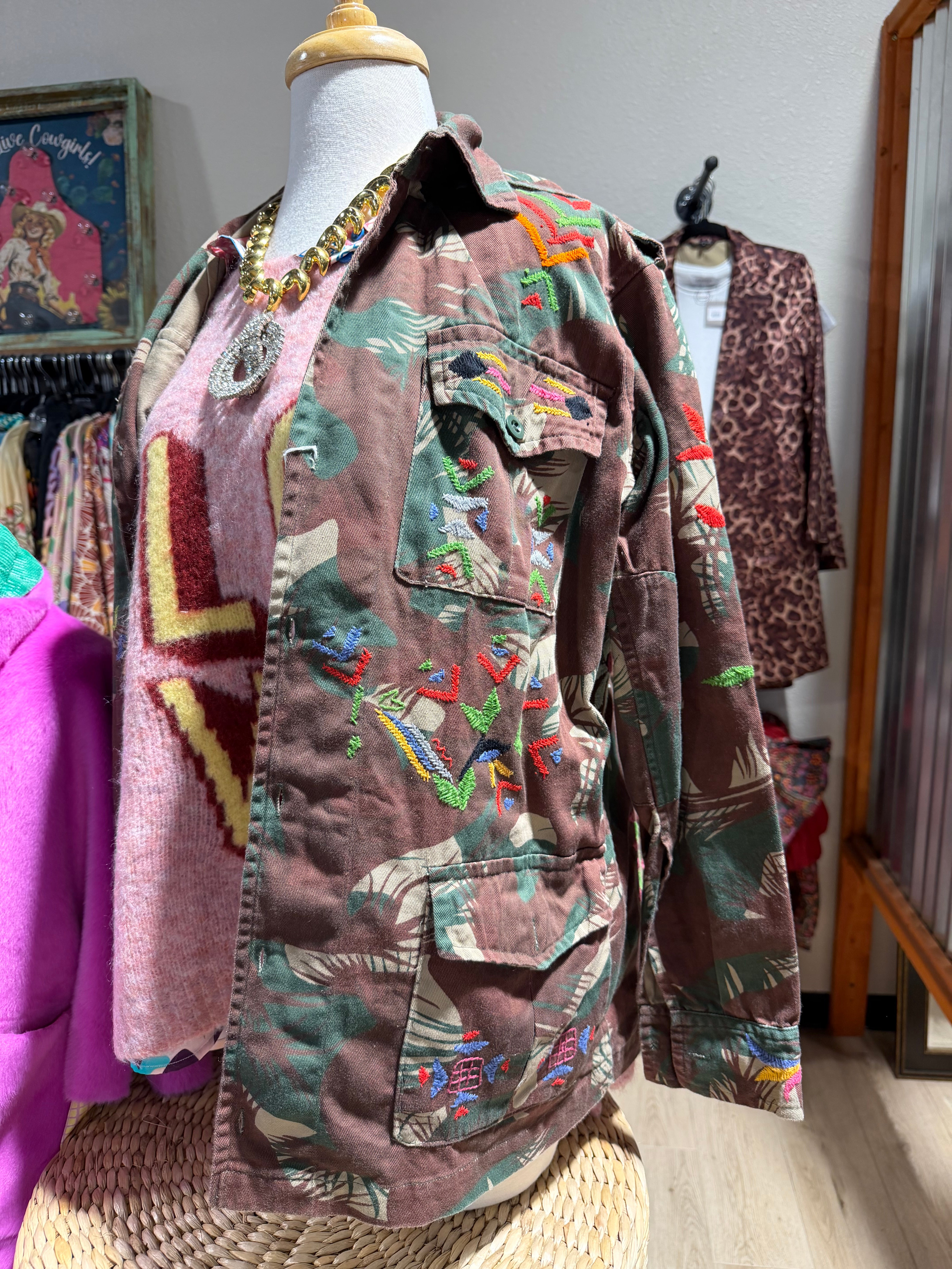 Stitched Soldier Vintage Jacket