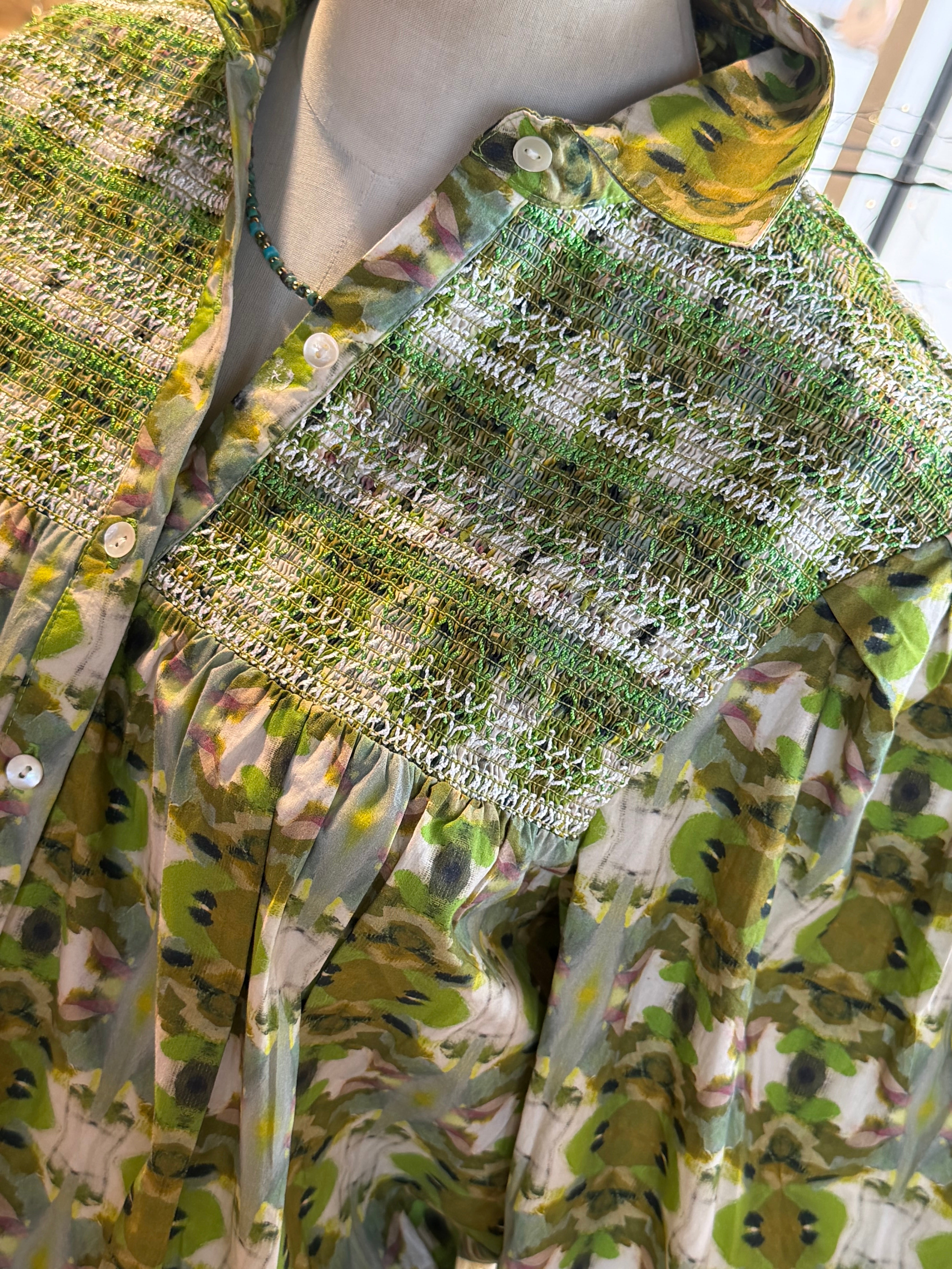 Penelope Smocked Blouse