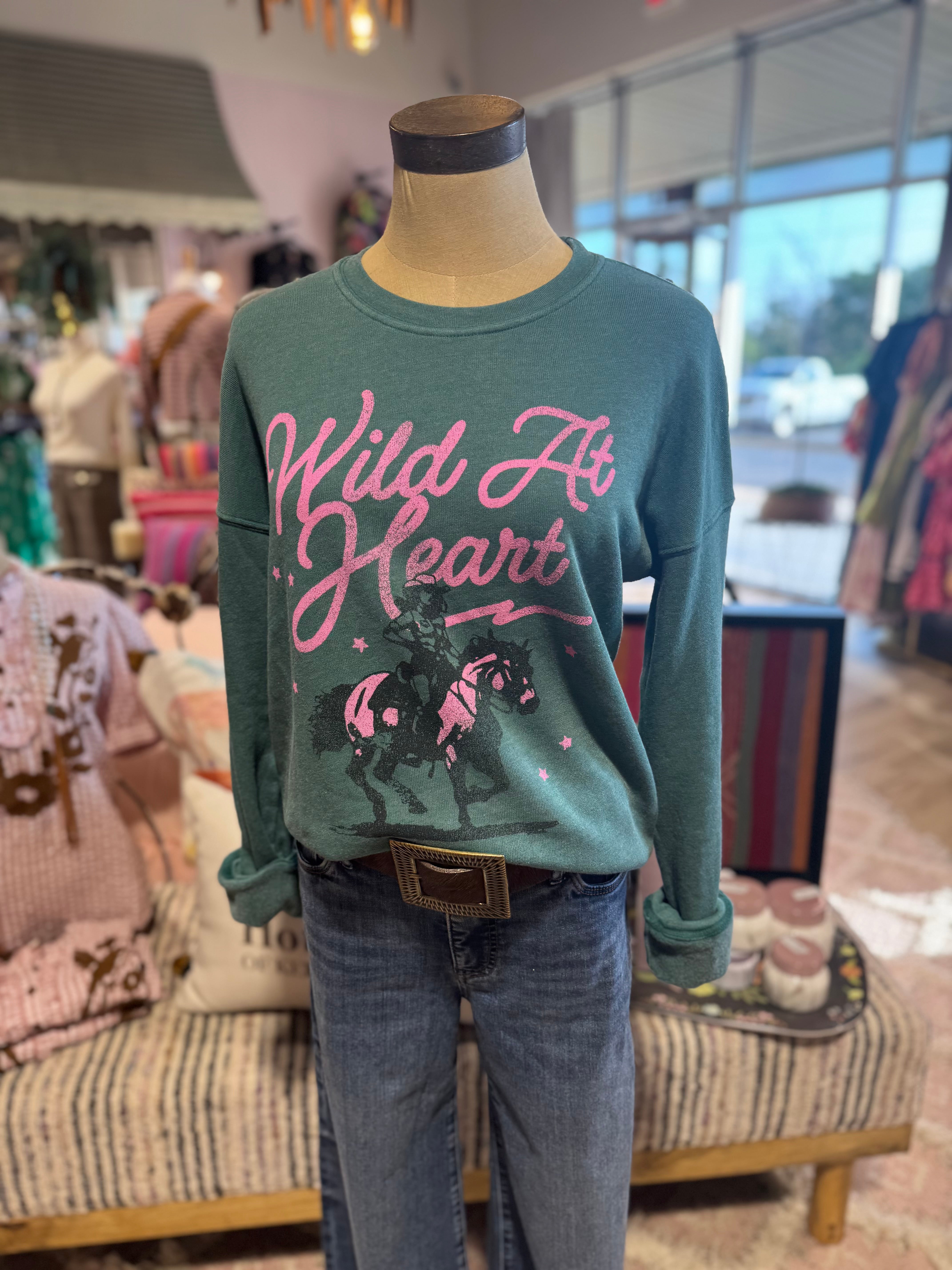 Wild At Heart Sweatshirt