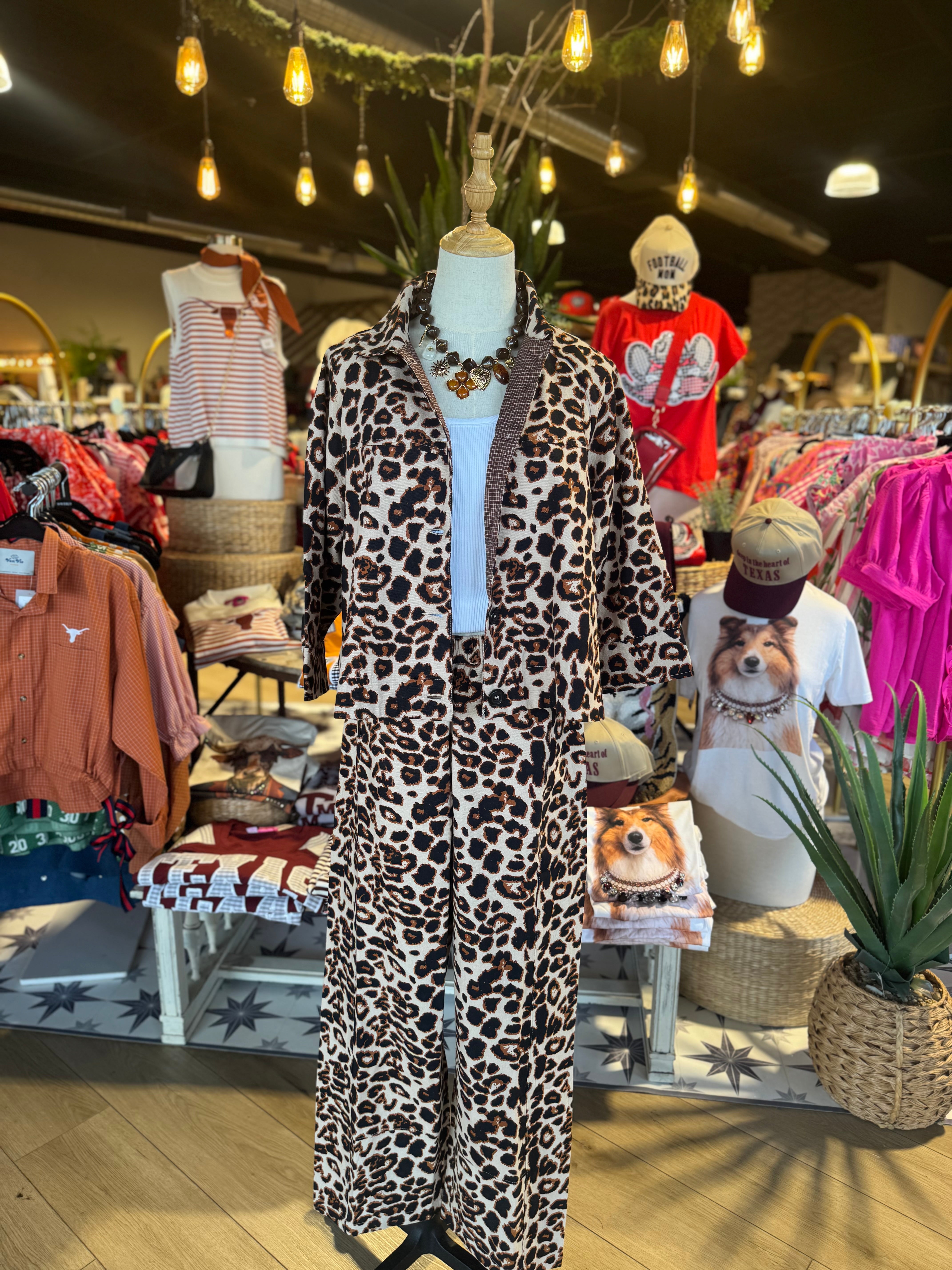 Leopard Pant Set ( sold separately)