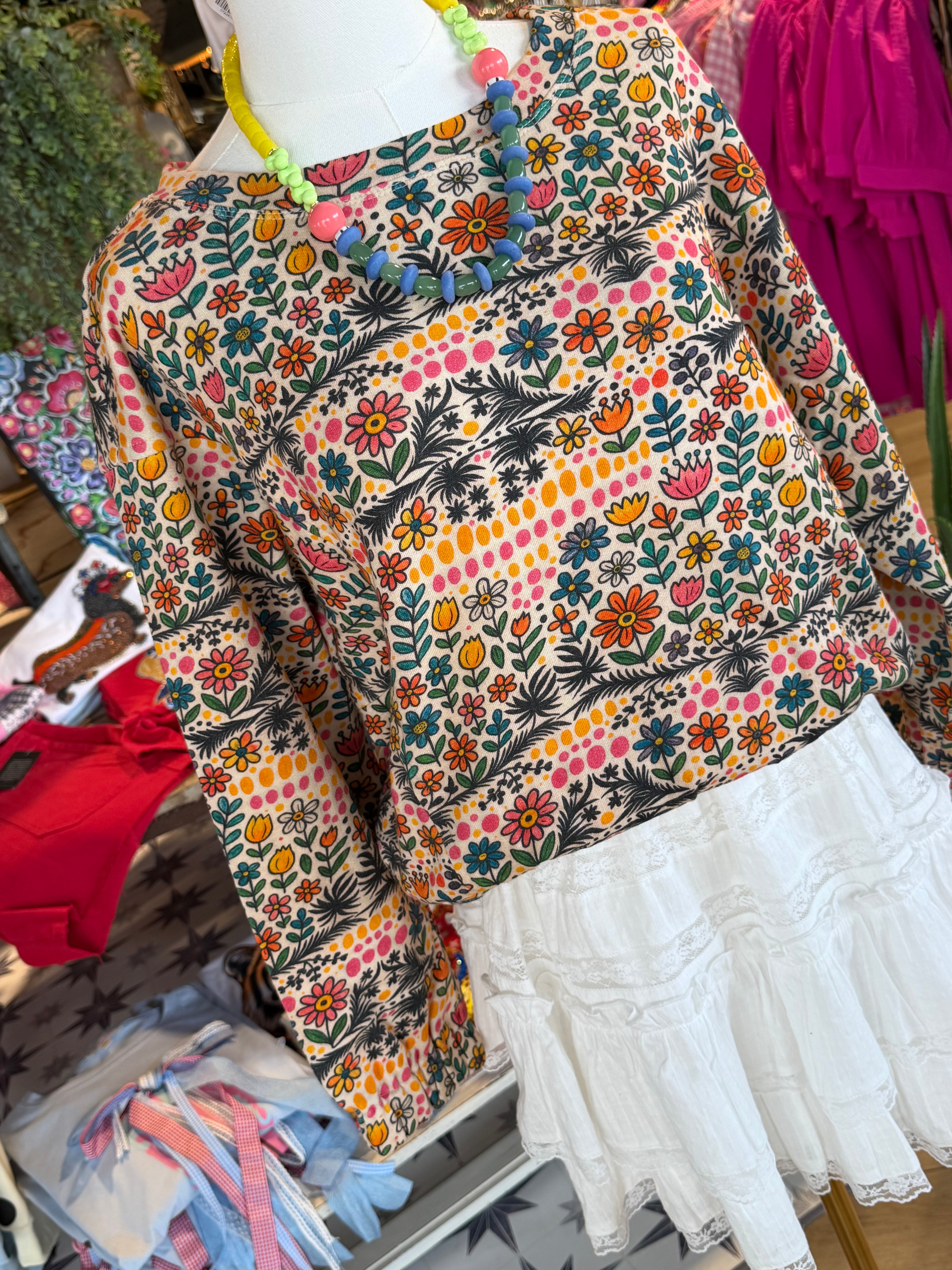 Garden Party Swestshirt- 2 Styles