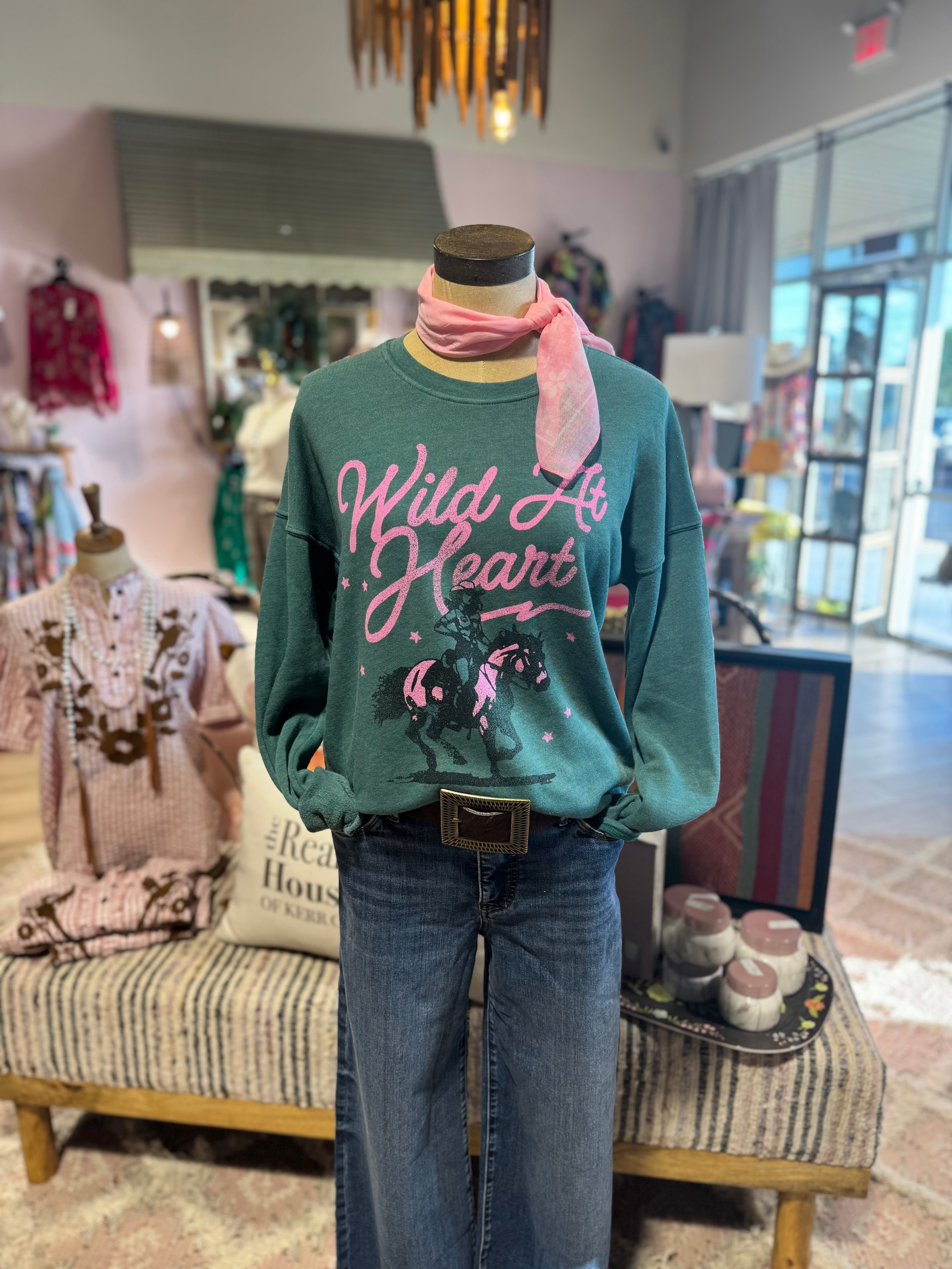 Wild At Heart Sweatshirt