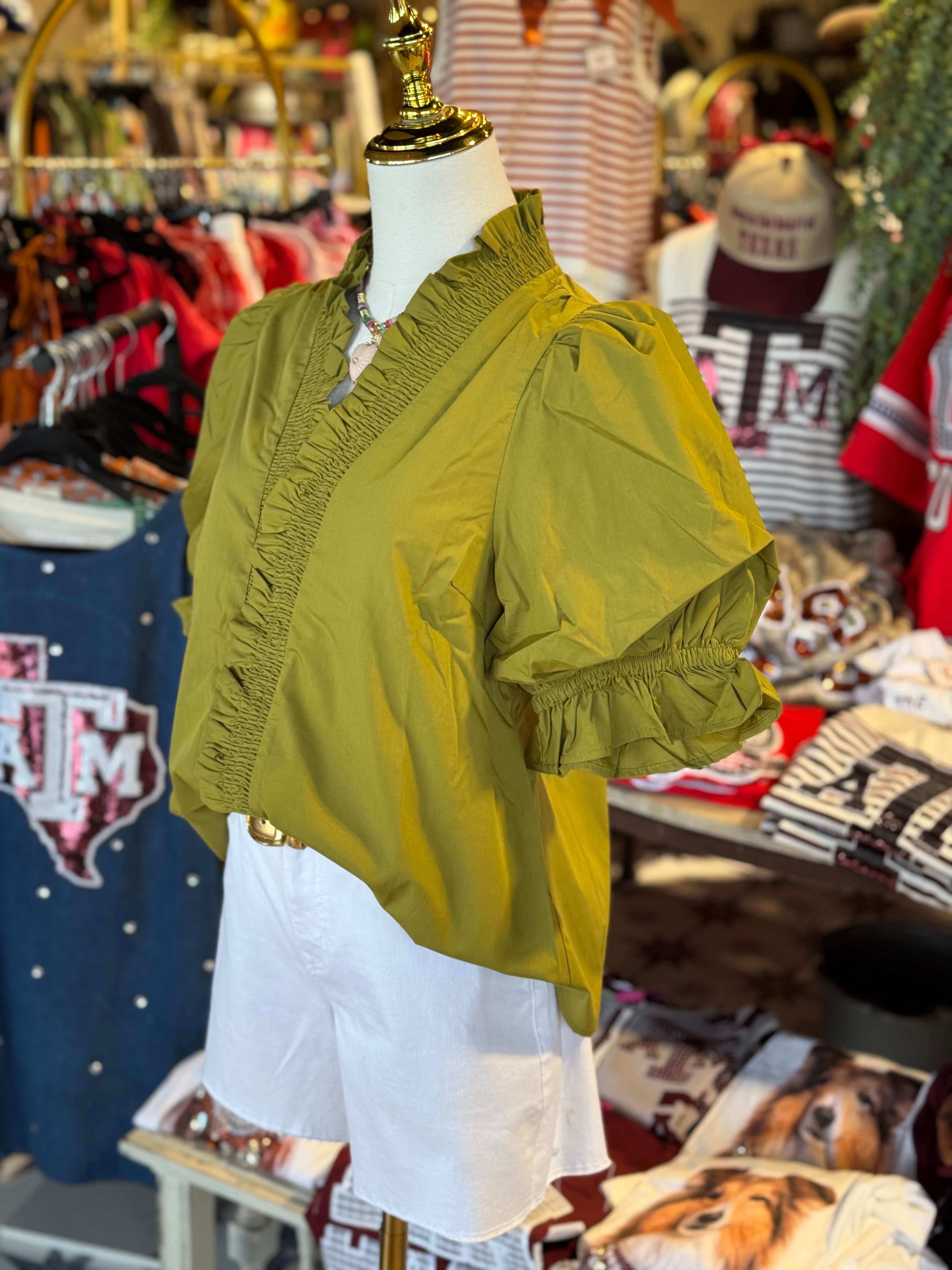 Martini Olive Top