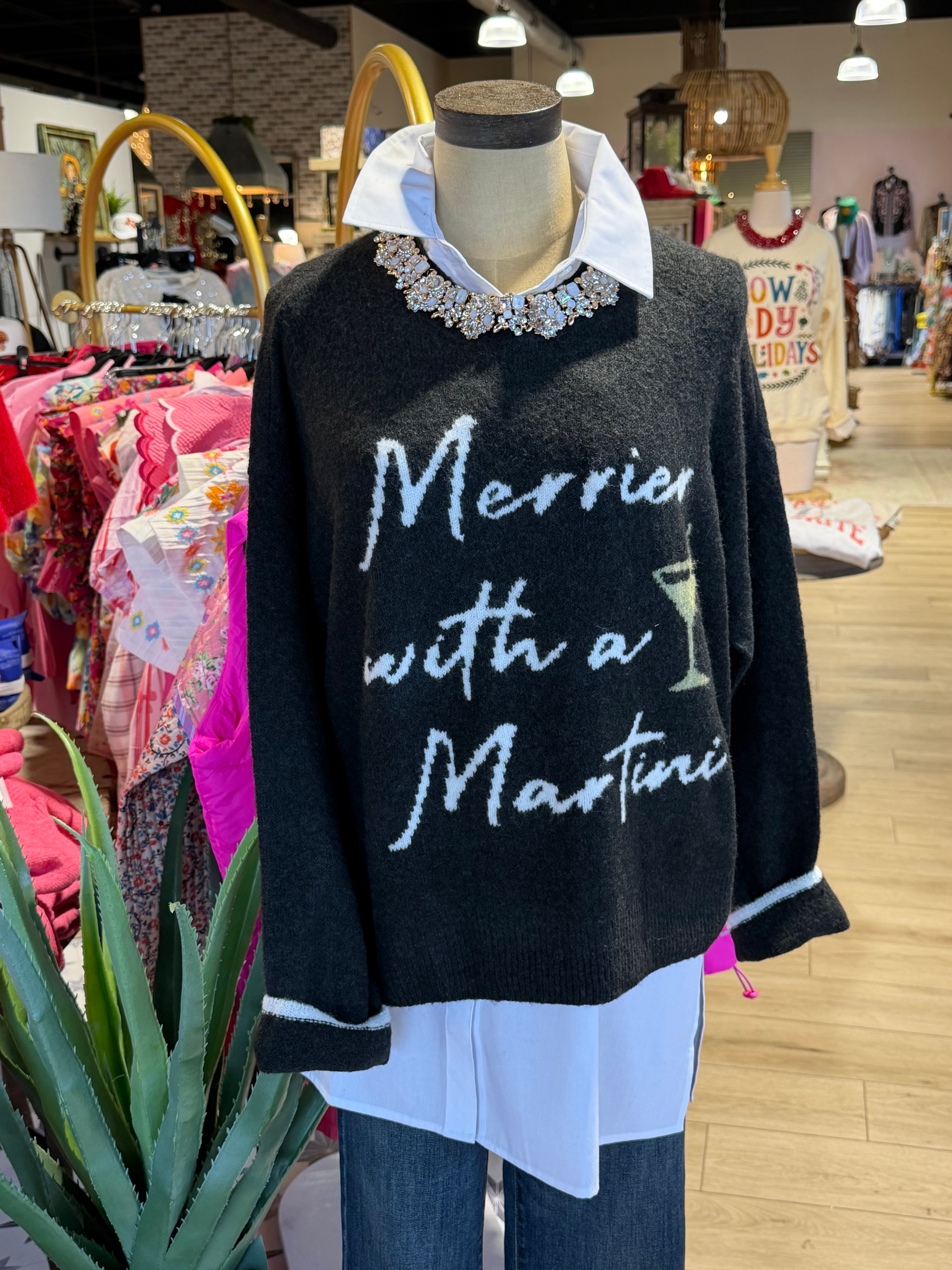 Merrier With A Martini