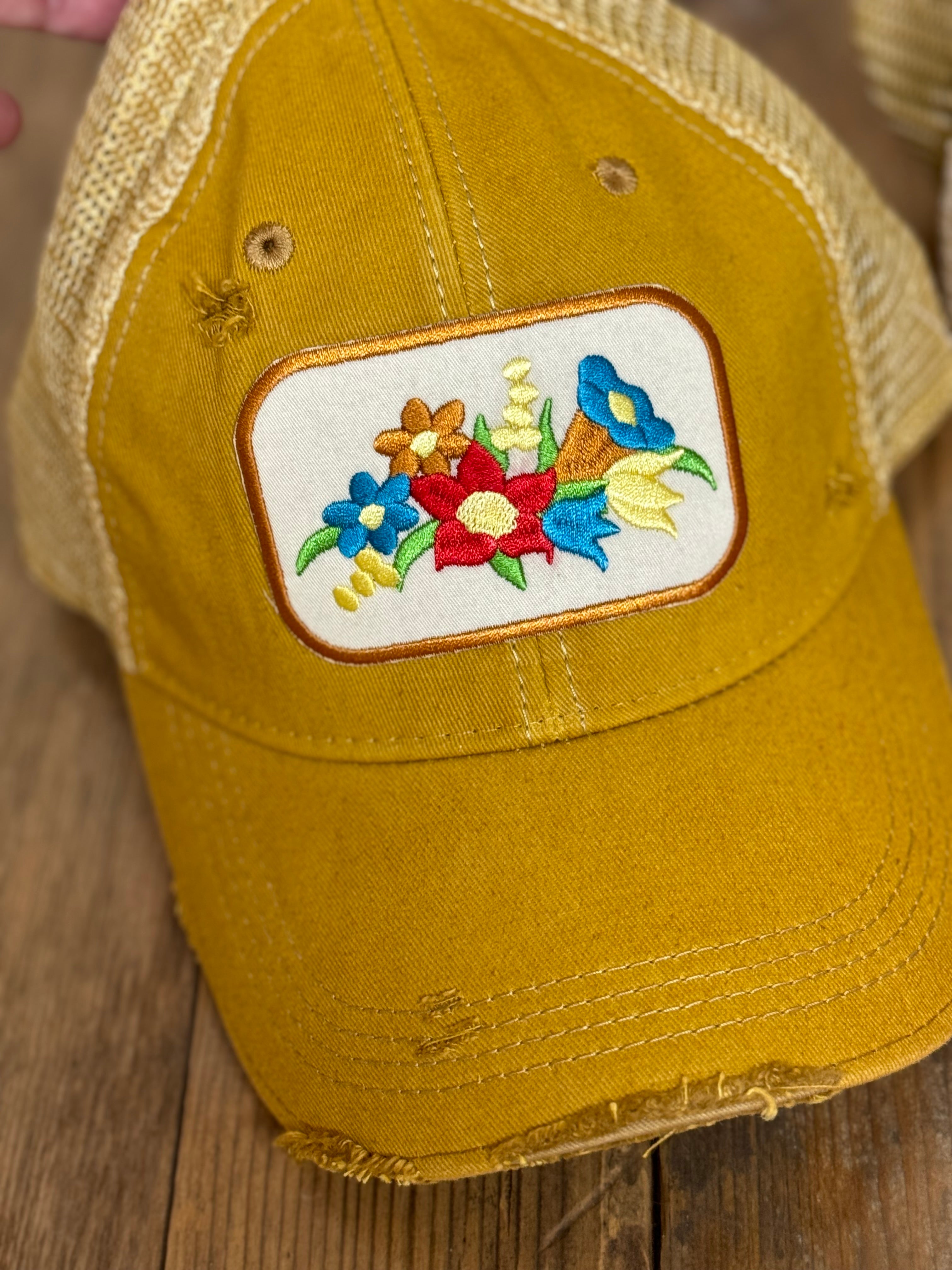 Flower Patch Caps (Multiple)