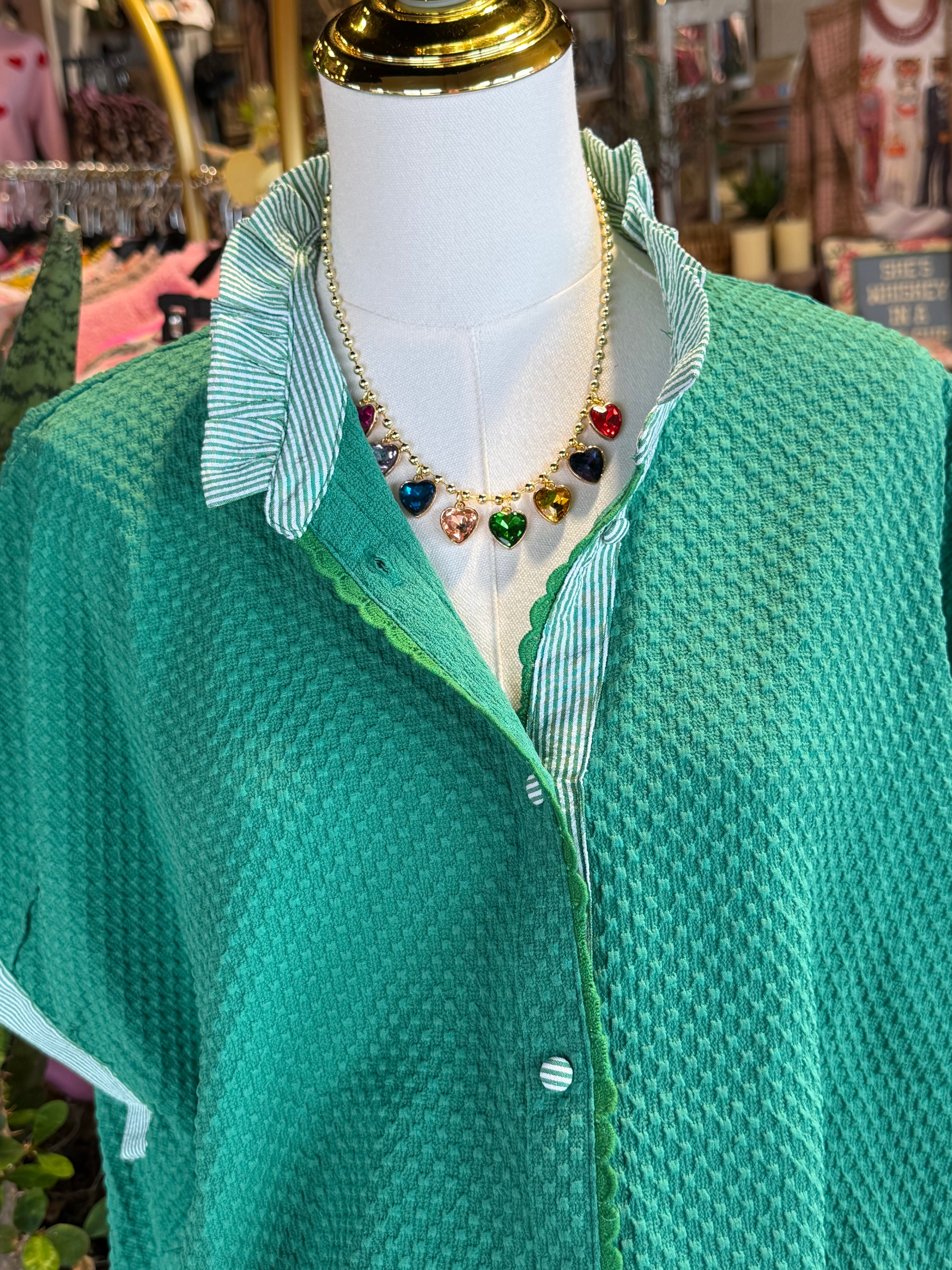 Jacquard Kelly Top
