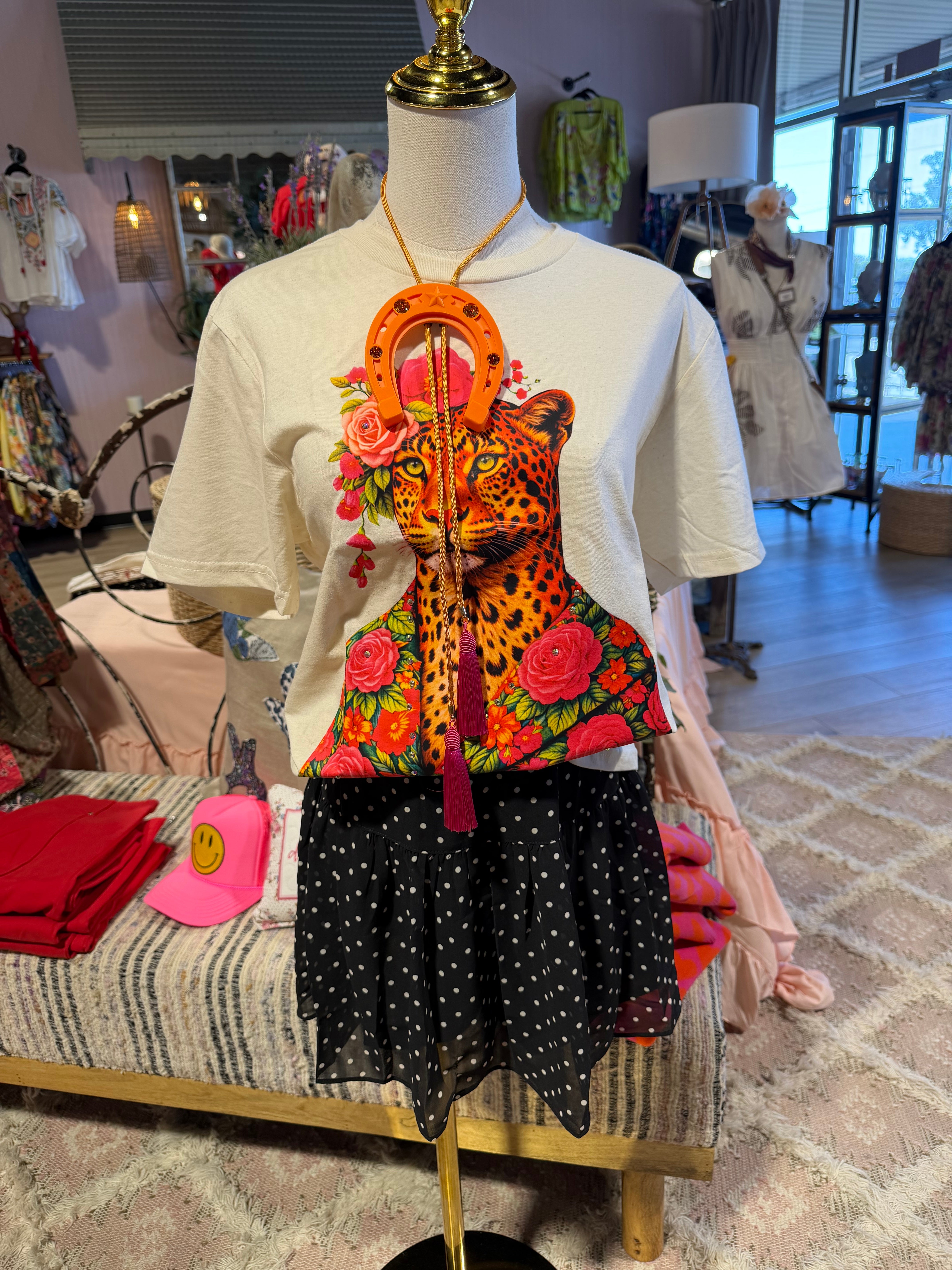 Distinguished Leopard Tee