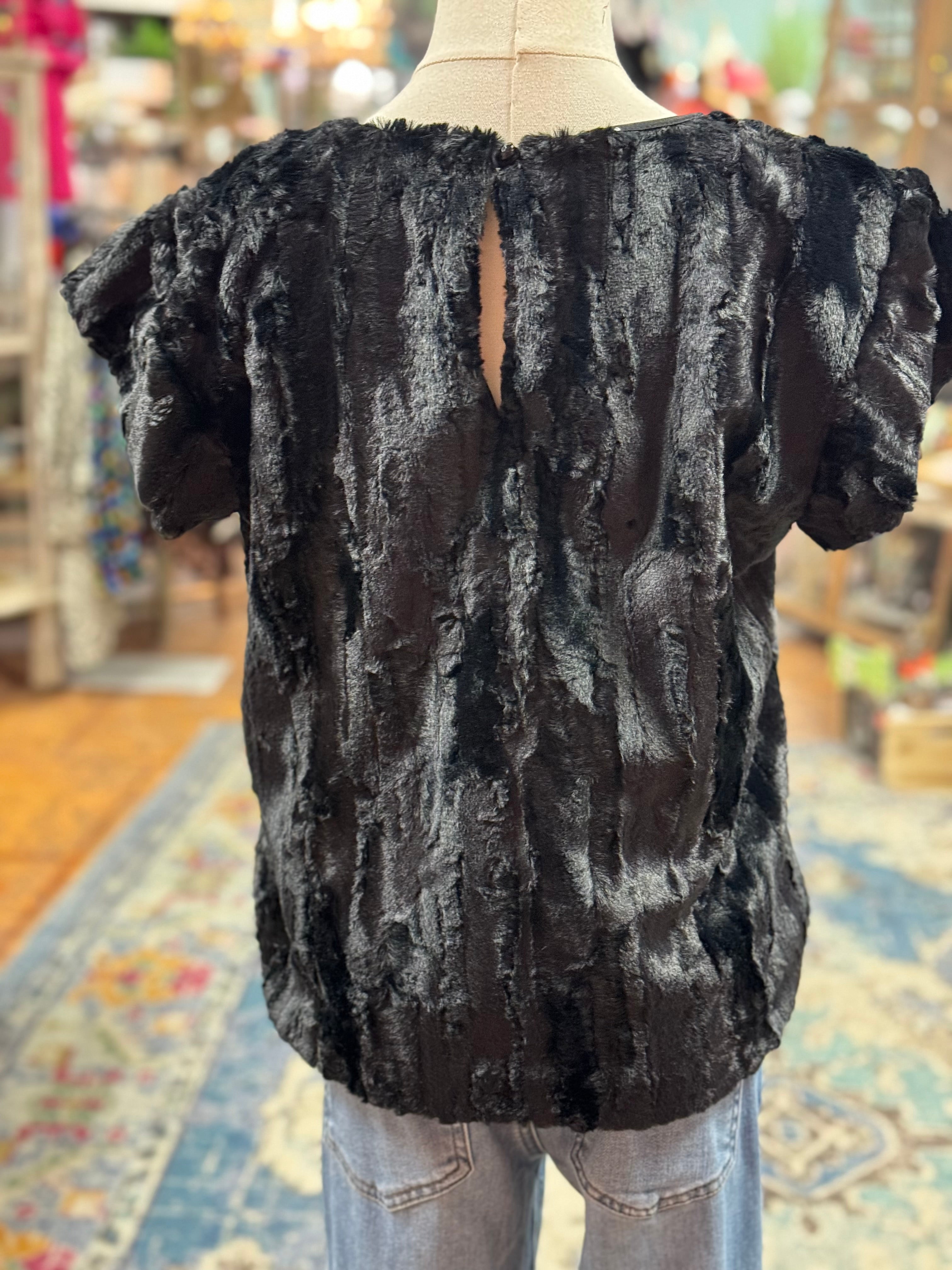 Midnight Fur Tee