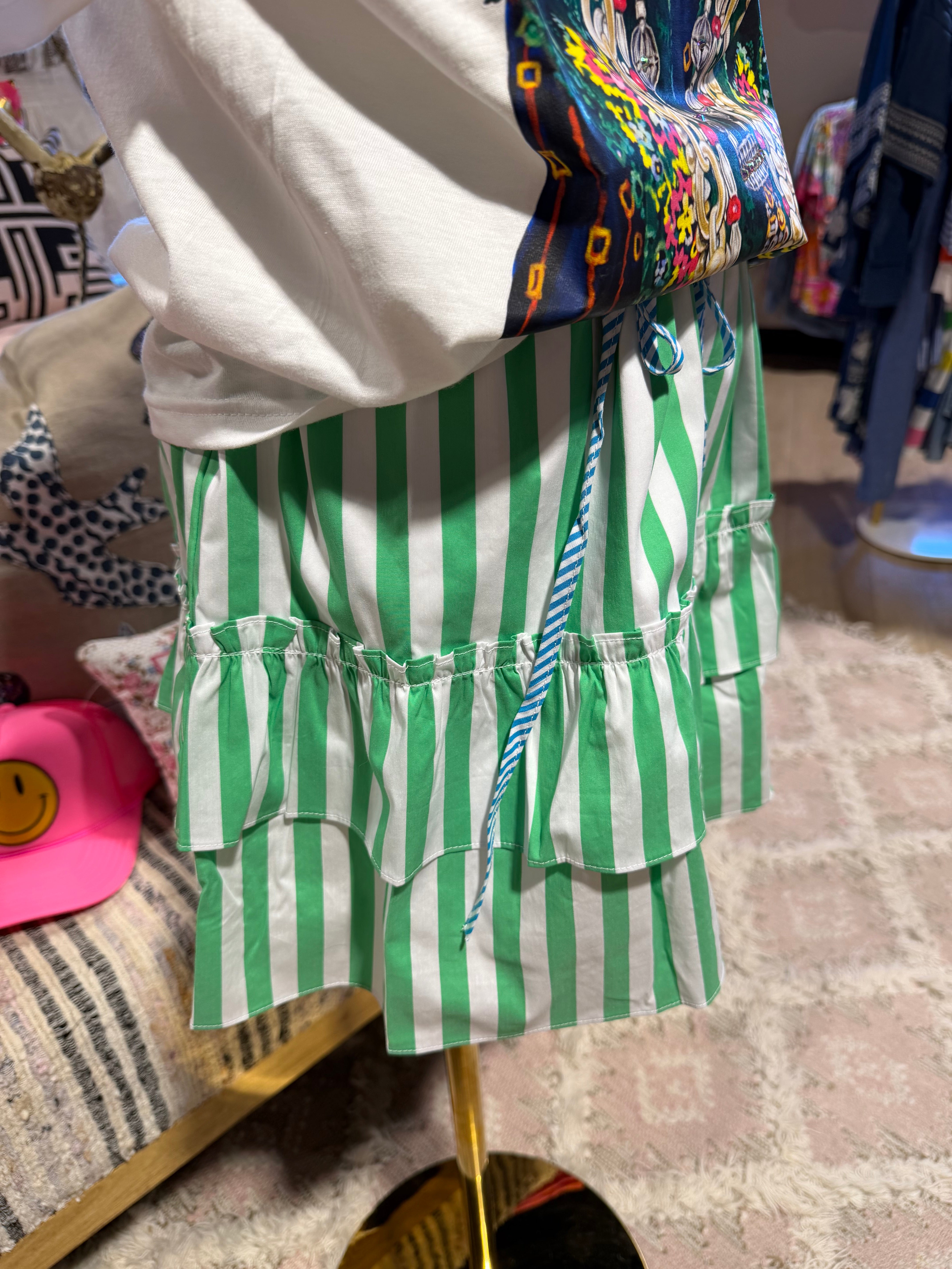 Kate Striped Skirt