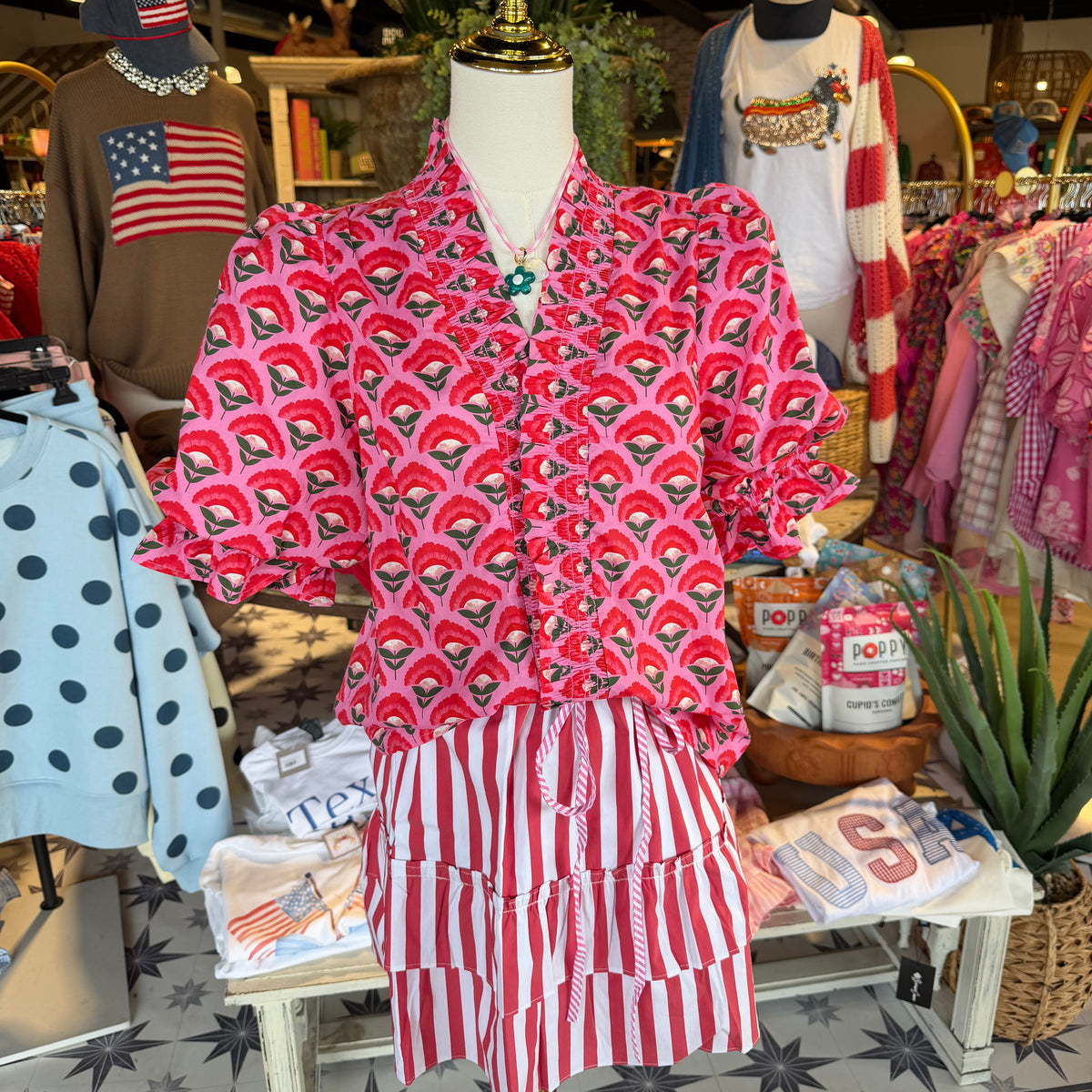 POPPY あさぎーにょ PUFF SATIN TOP POPPY あさぎーにょ PUFF SATIN TOP - メルカリ