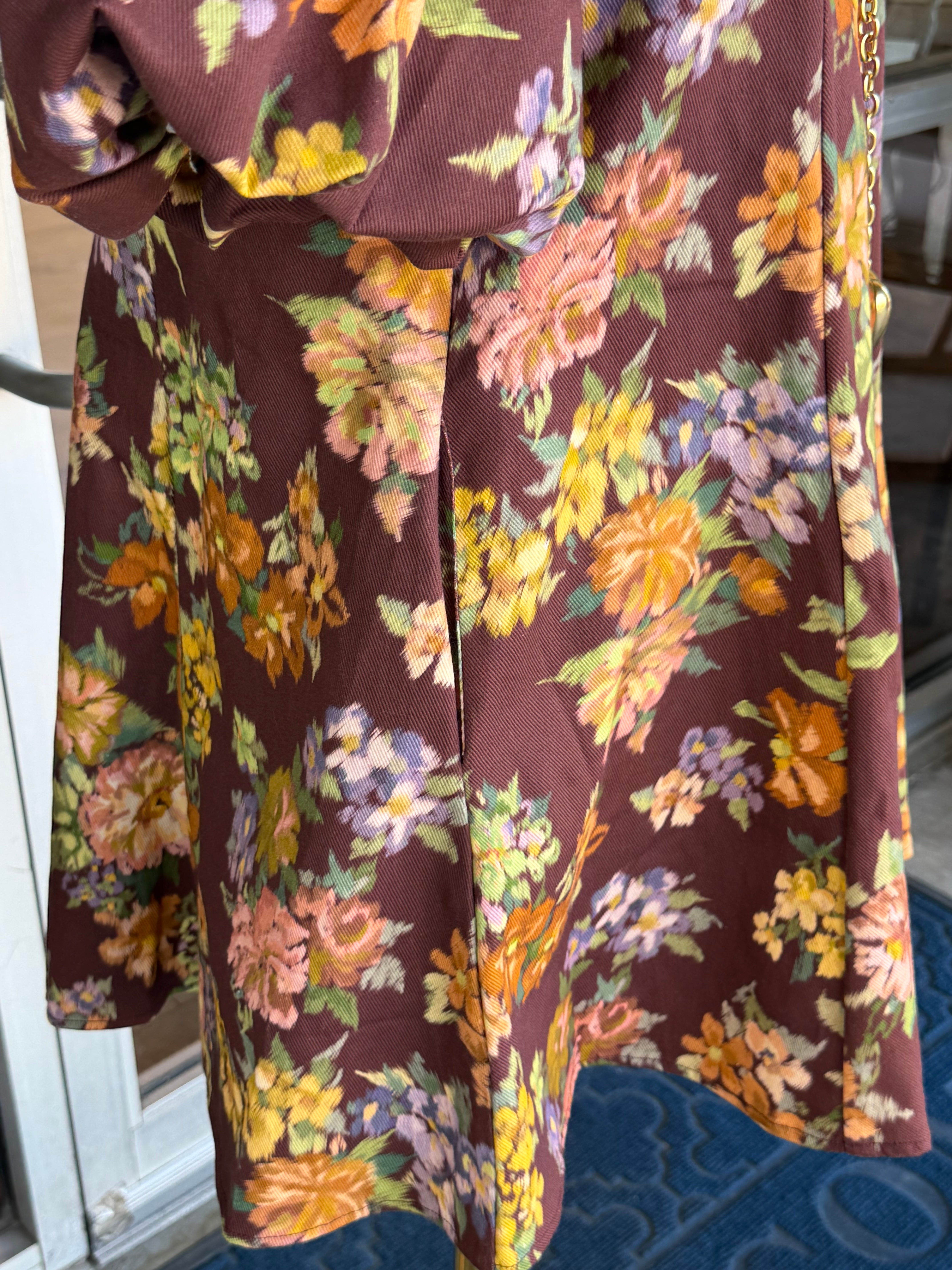 Josie Floral Puff Sleeve Mini Dress