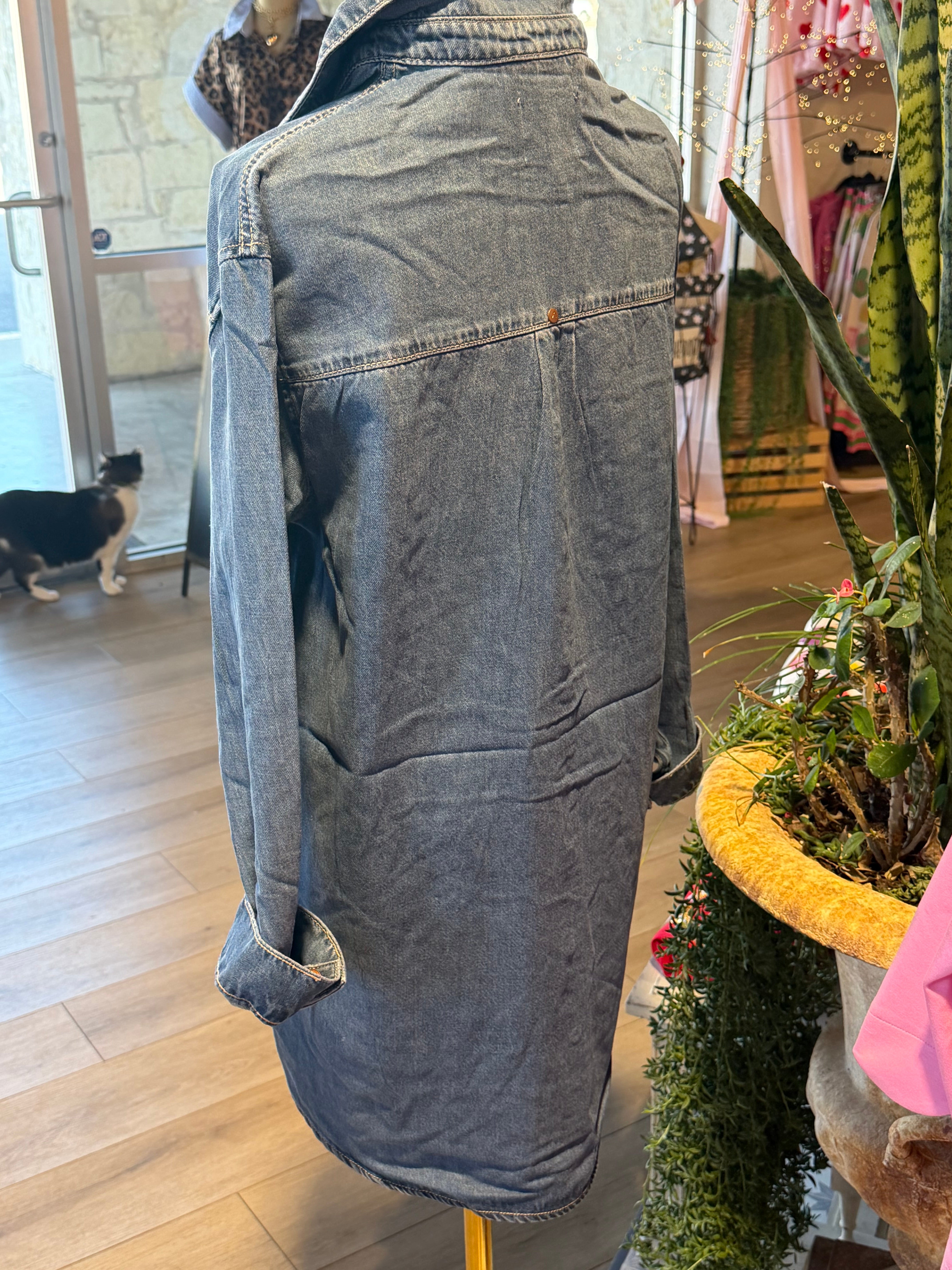 Sabrina Shirt Dress