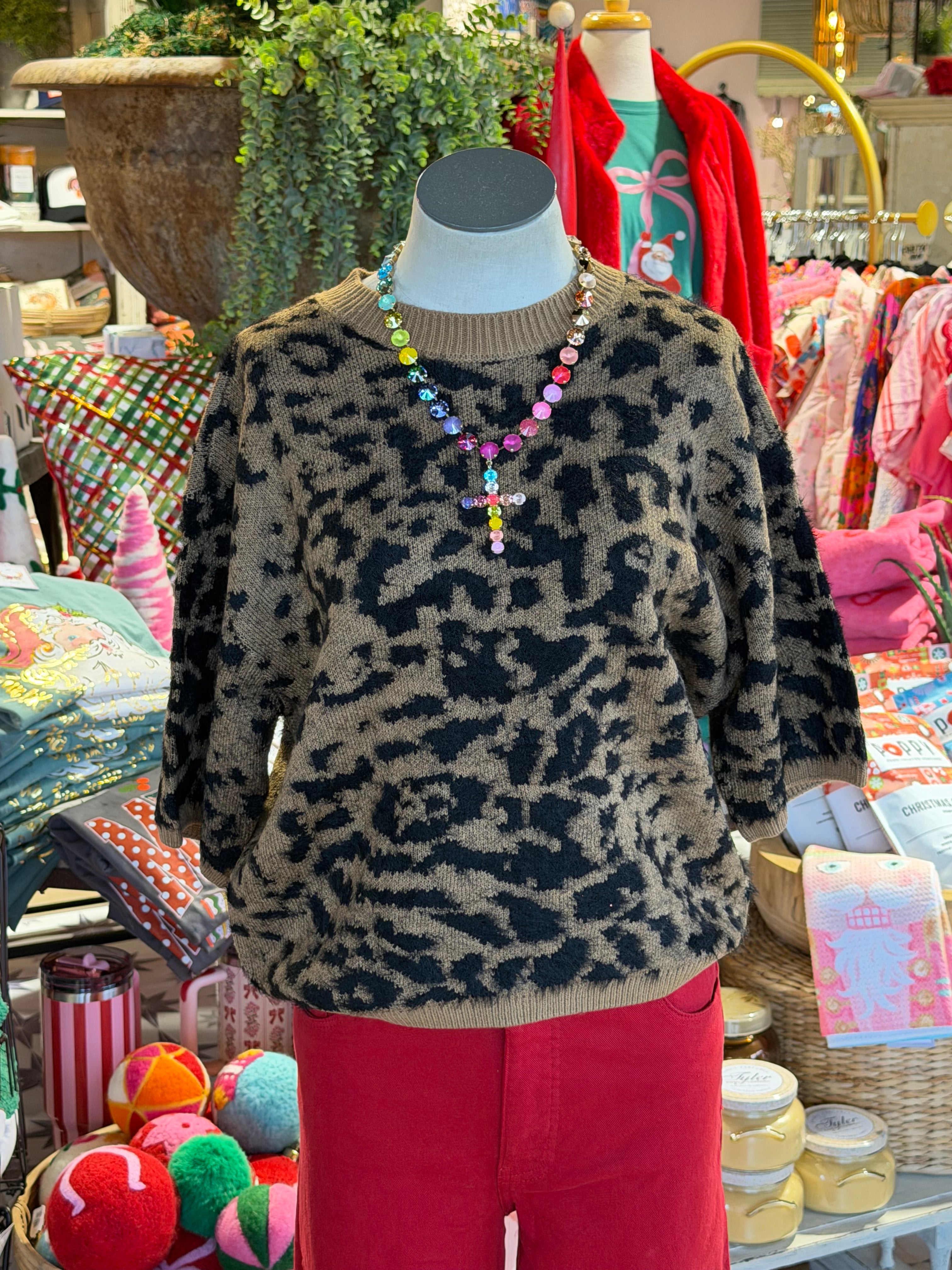 Bella Leopard Short Sleeve