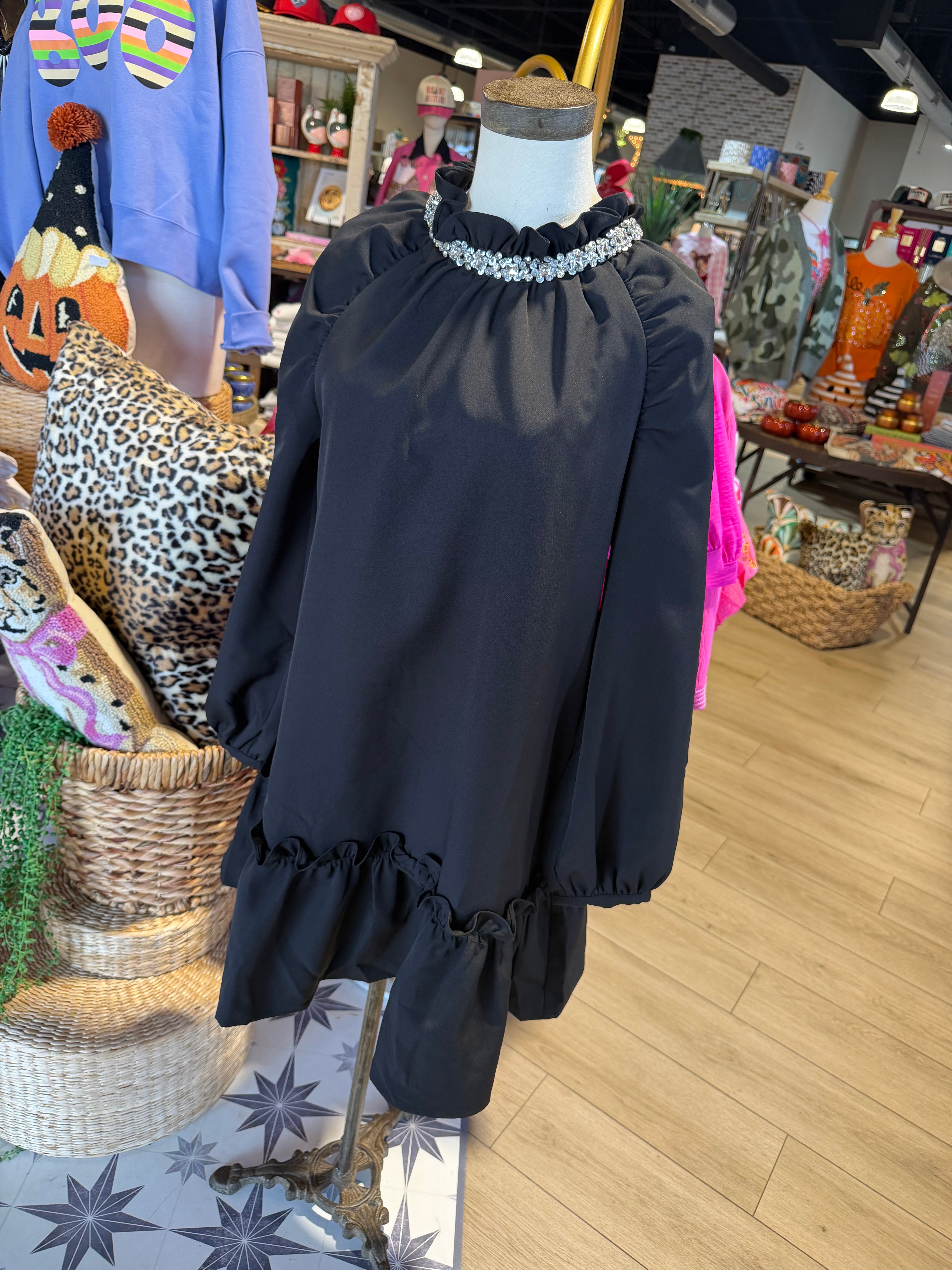 Flynn Black Dress