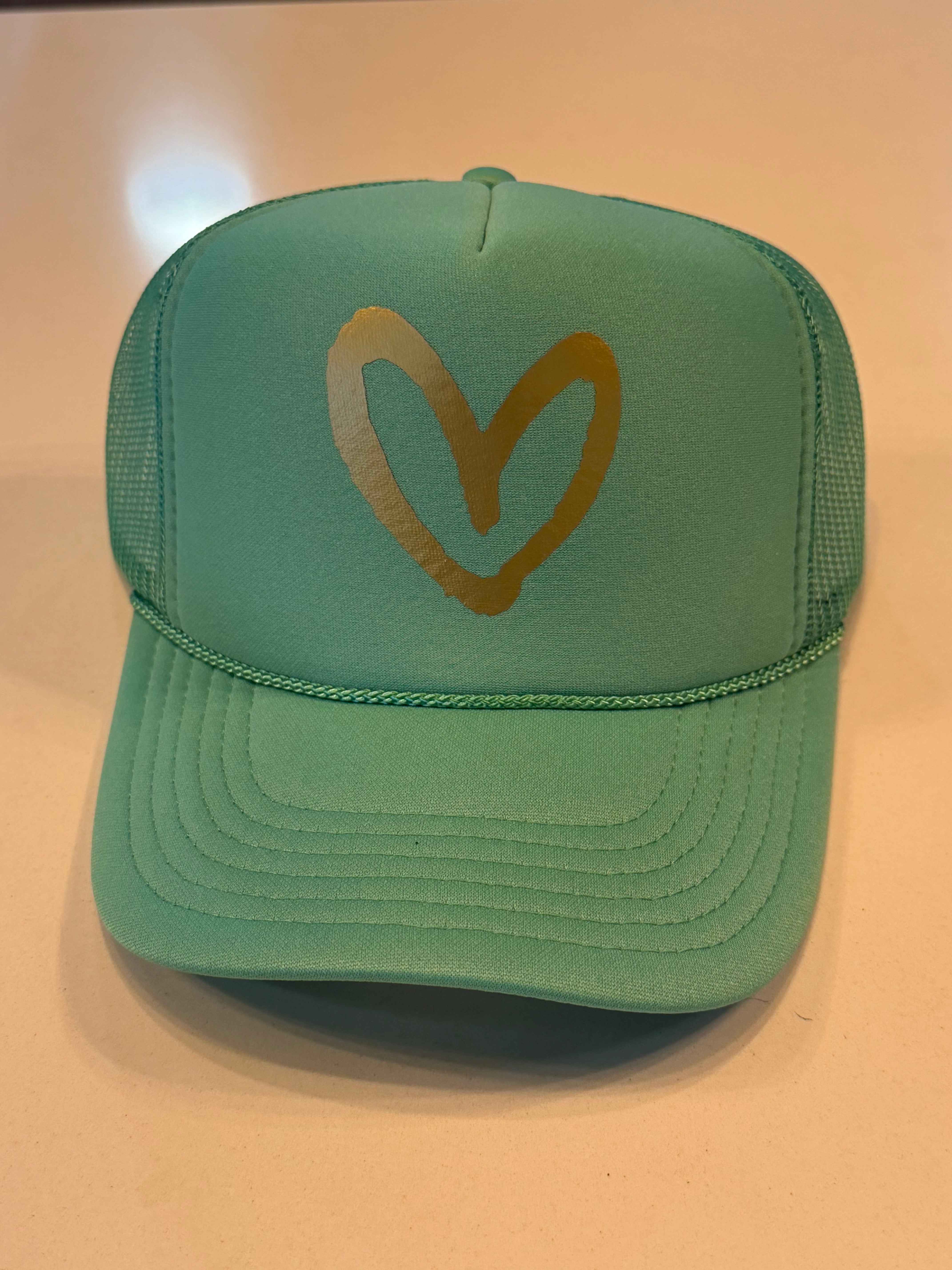 Green Heart Trucker