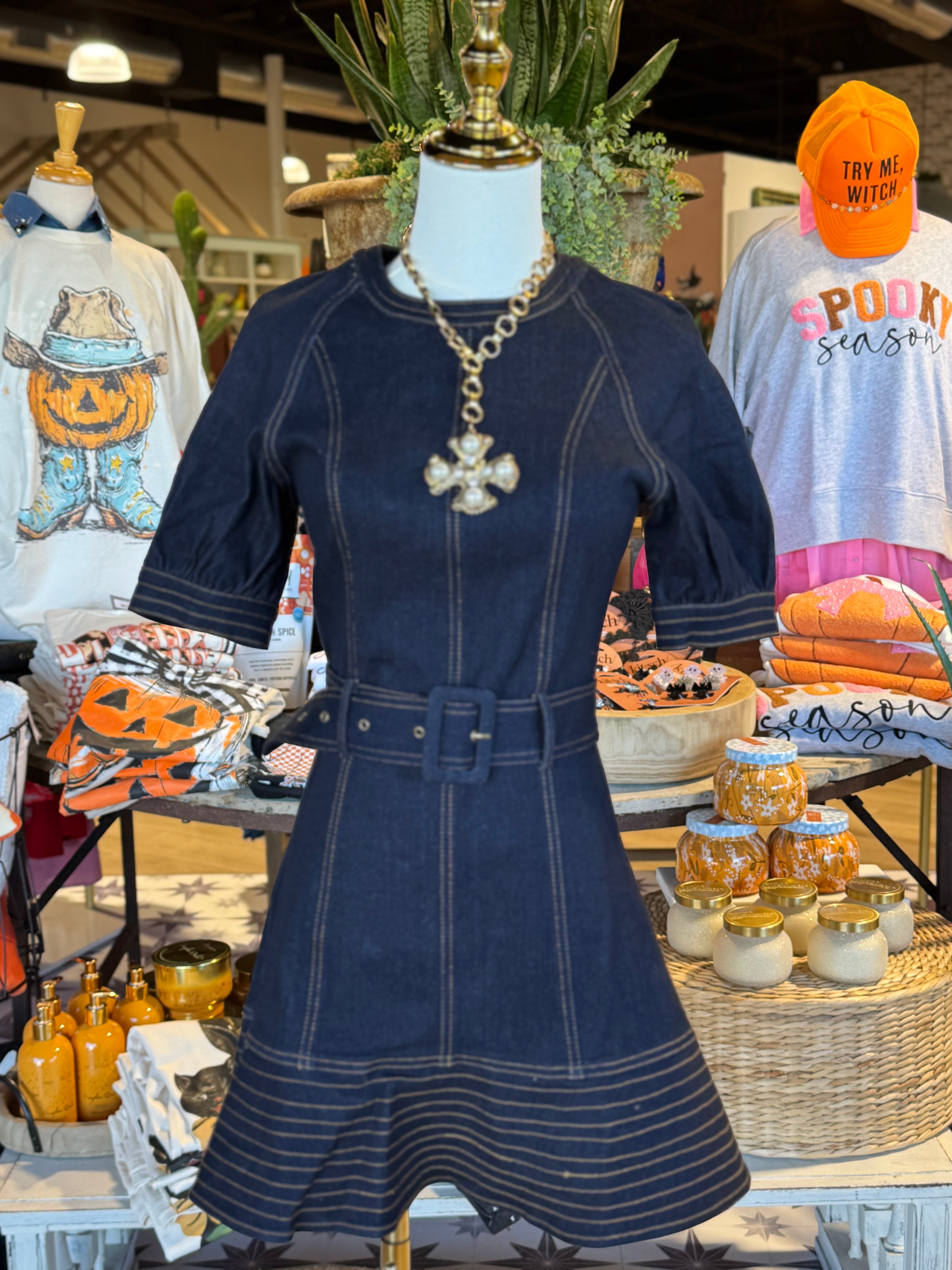 Luna Denim Dress
