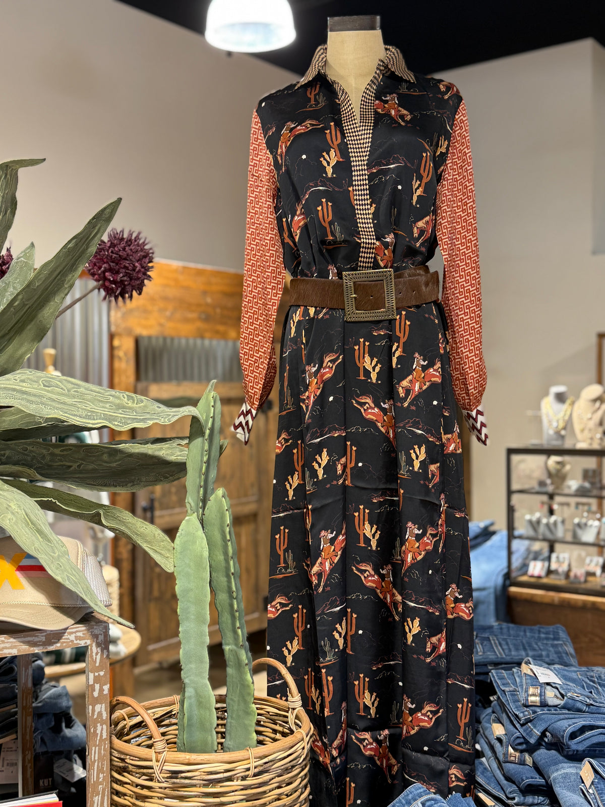 Kennedy Rodeo Dress — The Golden Antler Boutique