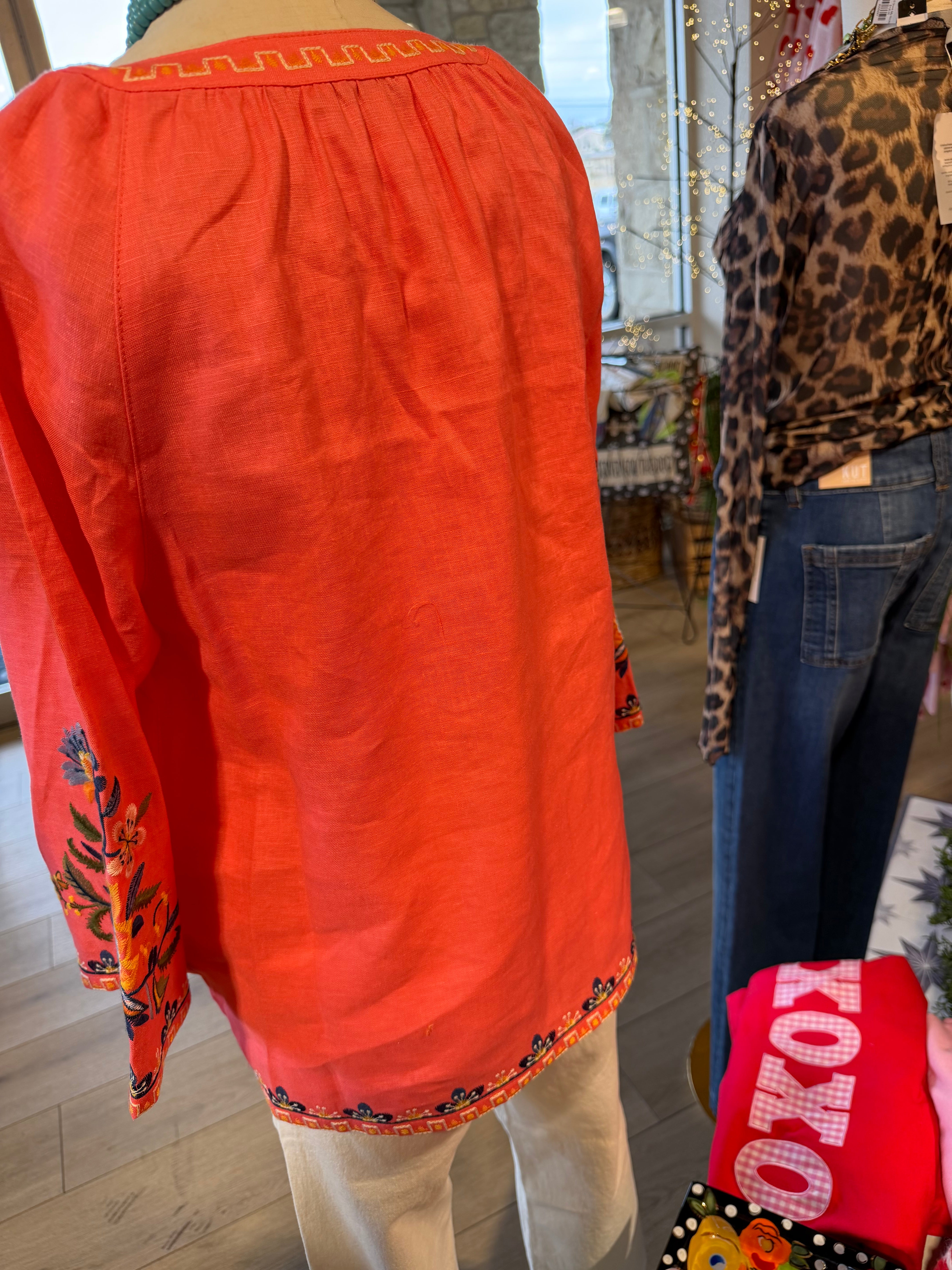 Blakely Embroidered Top