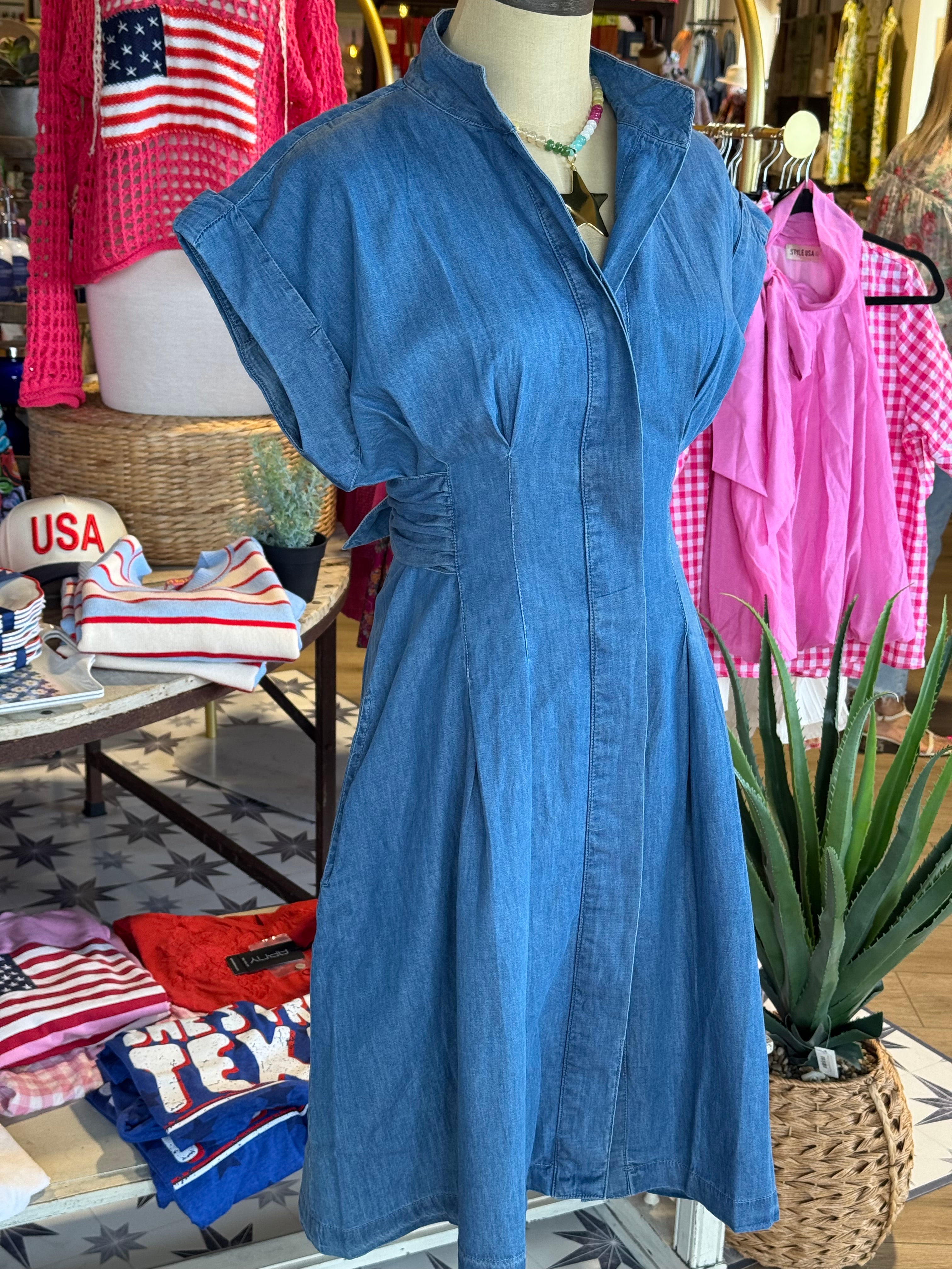 Gretchen Denim Dress