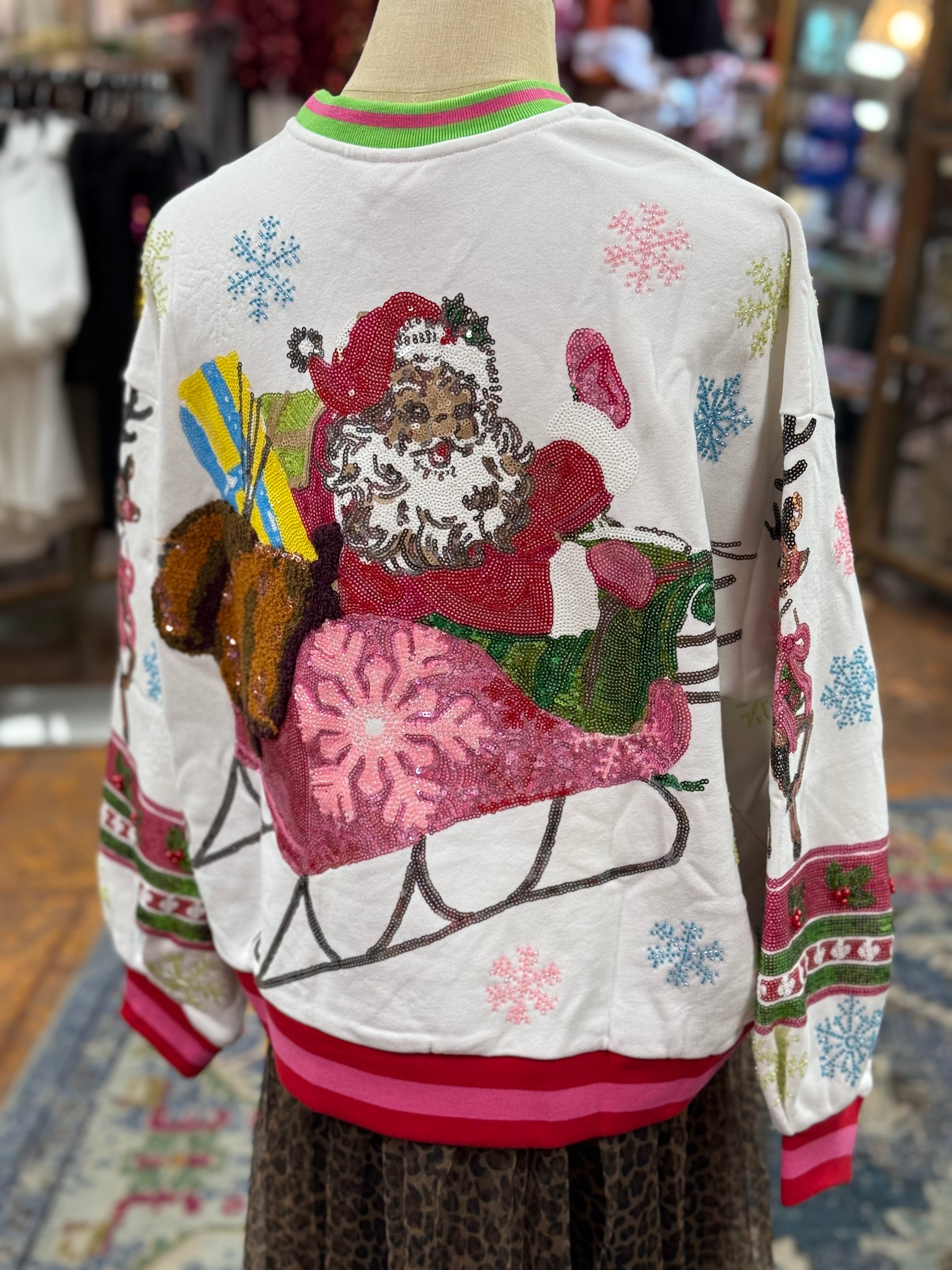 Vintage Santa Sweatshirt