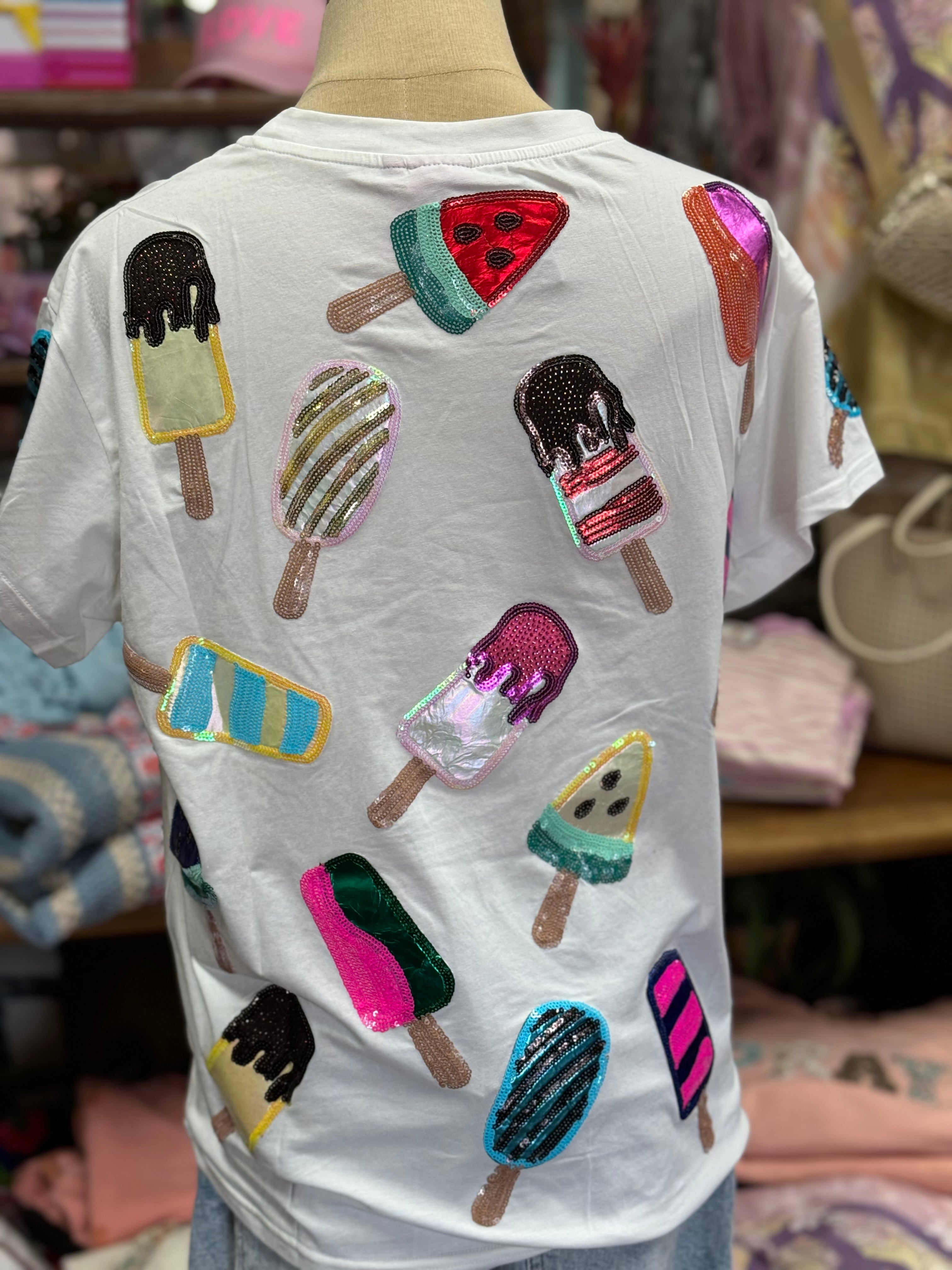 Scattered Popsicles Tee