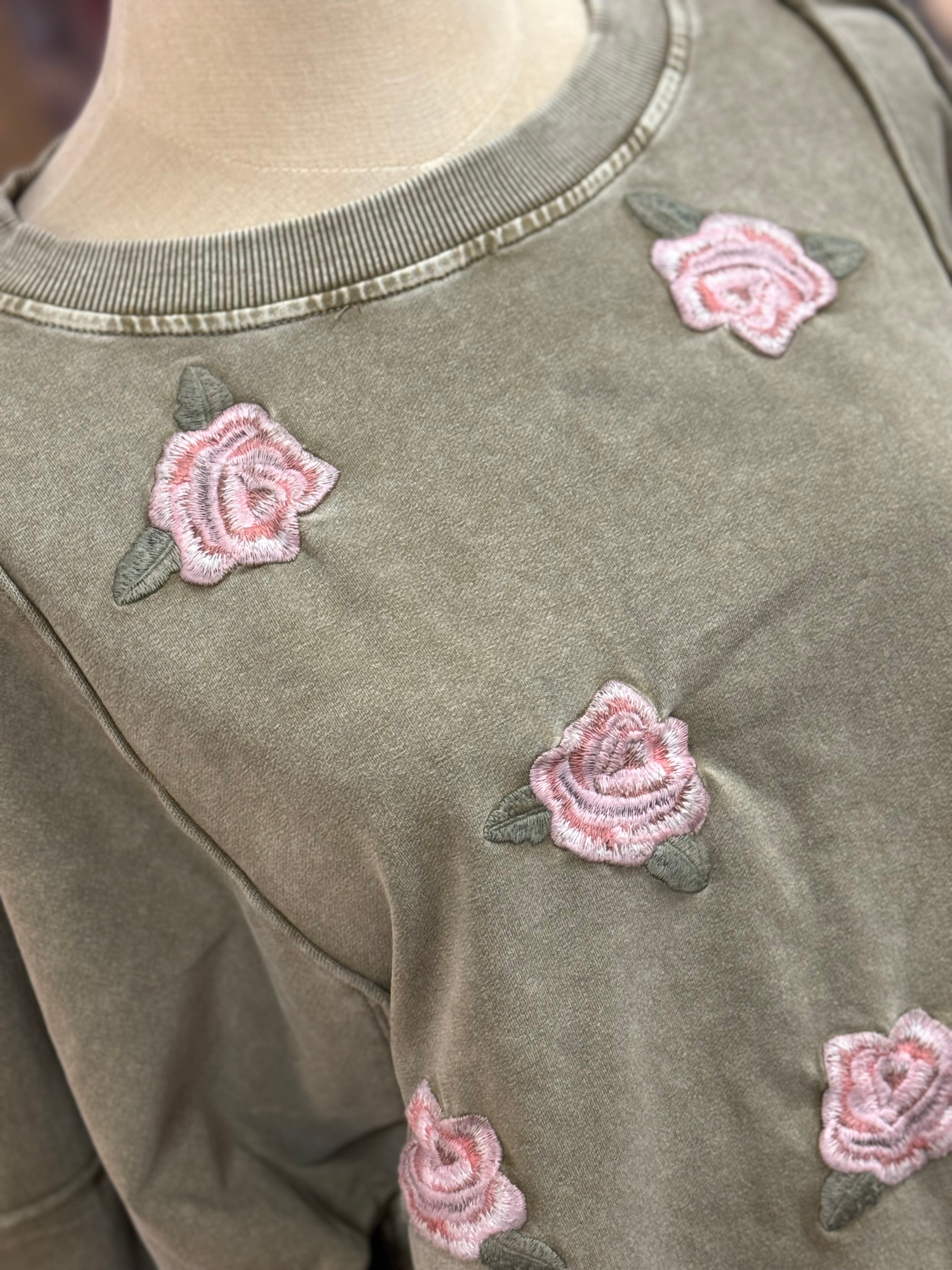 Cafe Roses Sweatshirt