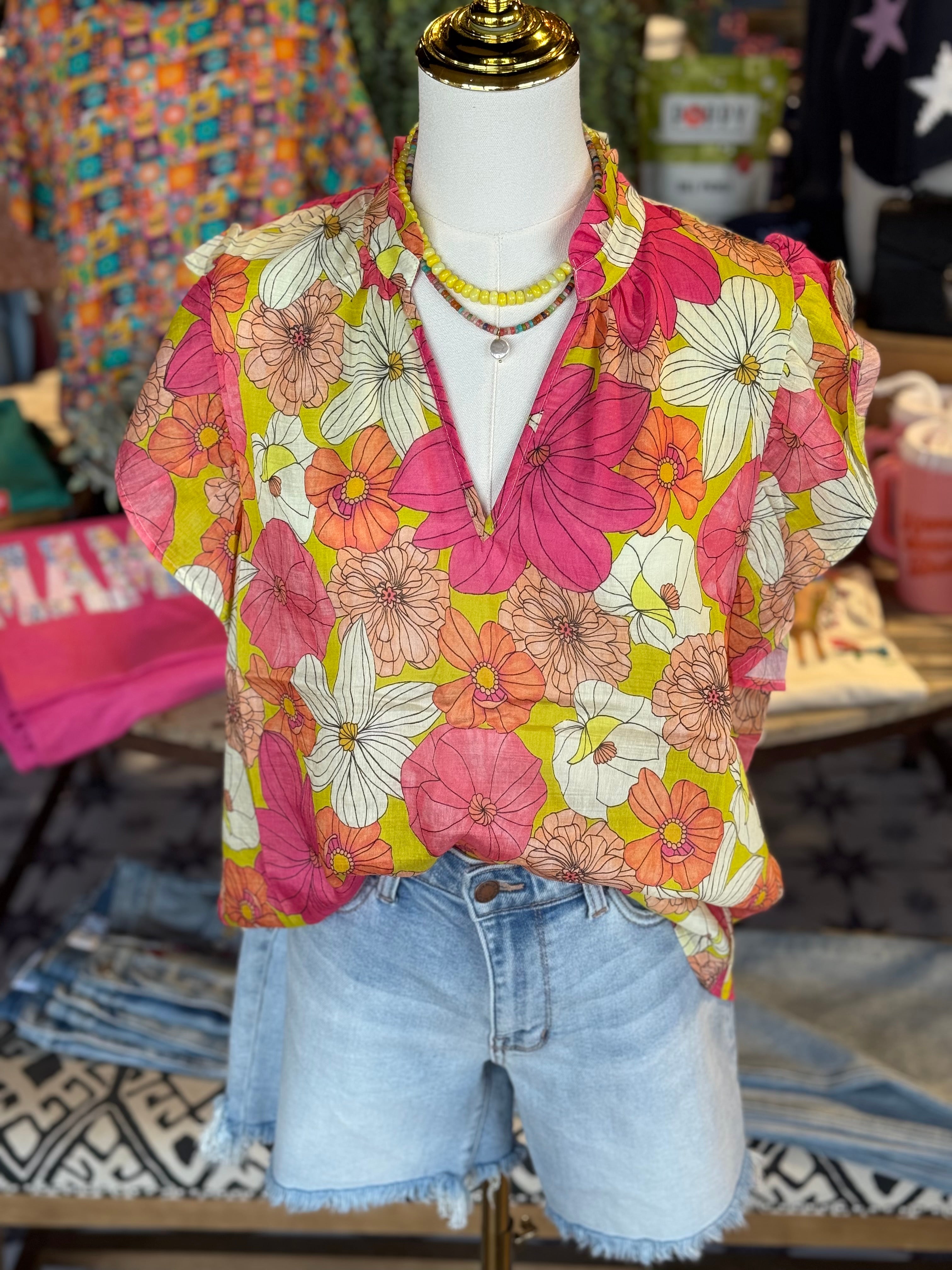 Flower Power Top