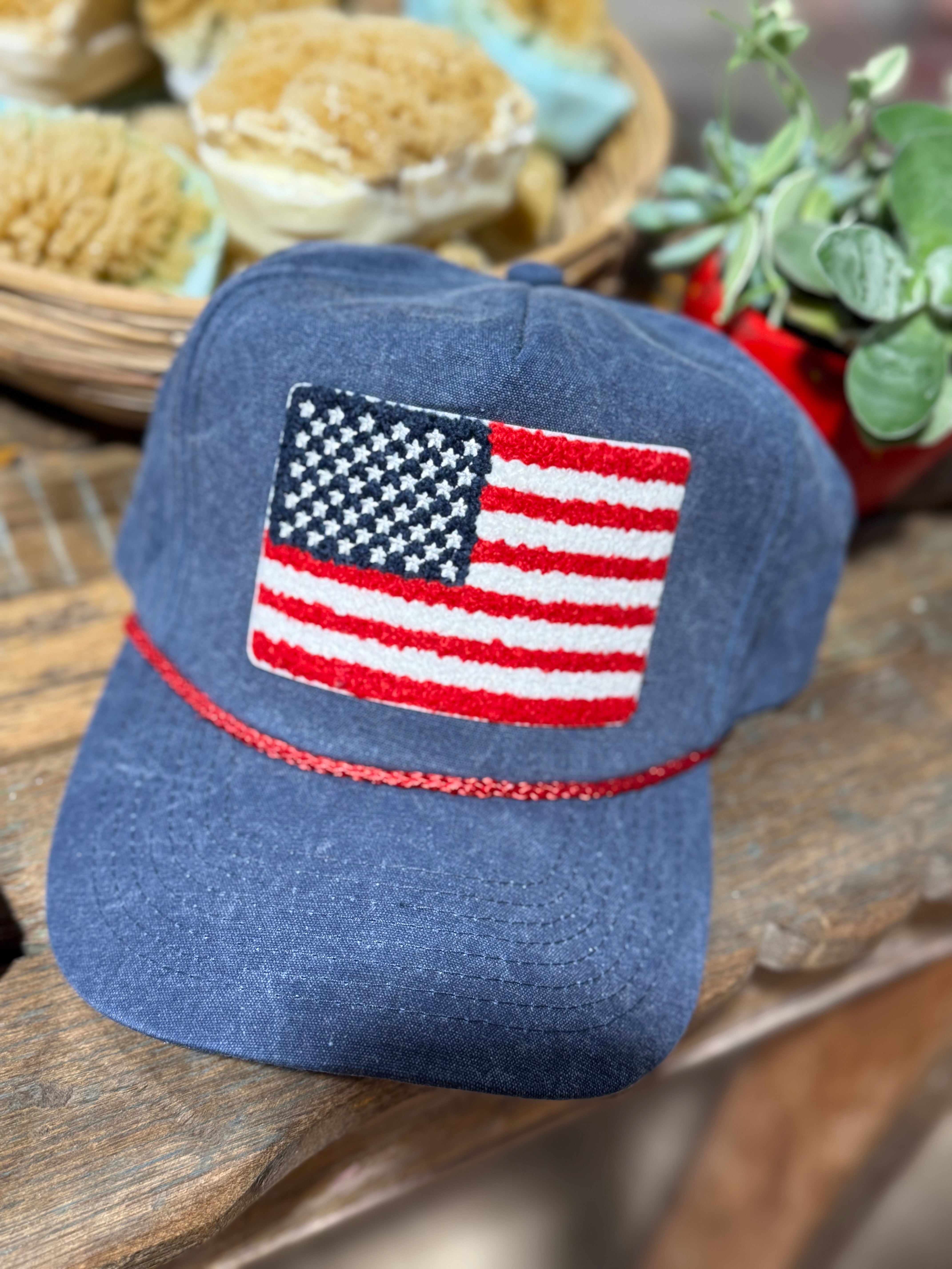 American Flag Hat