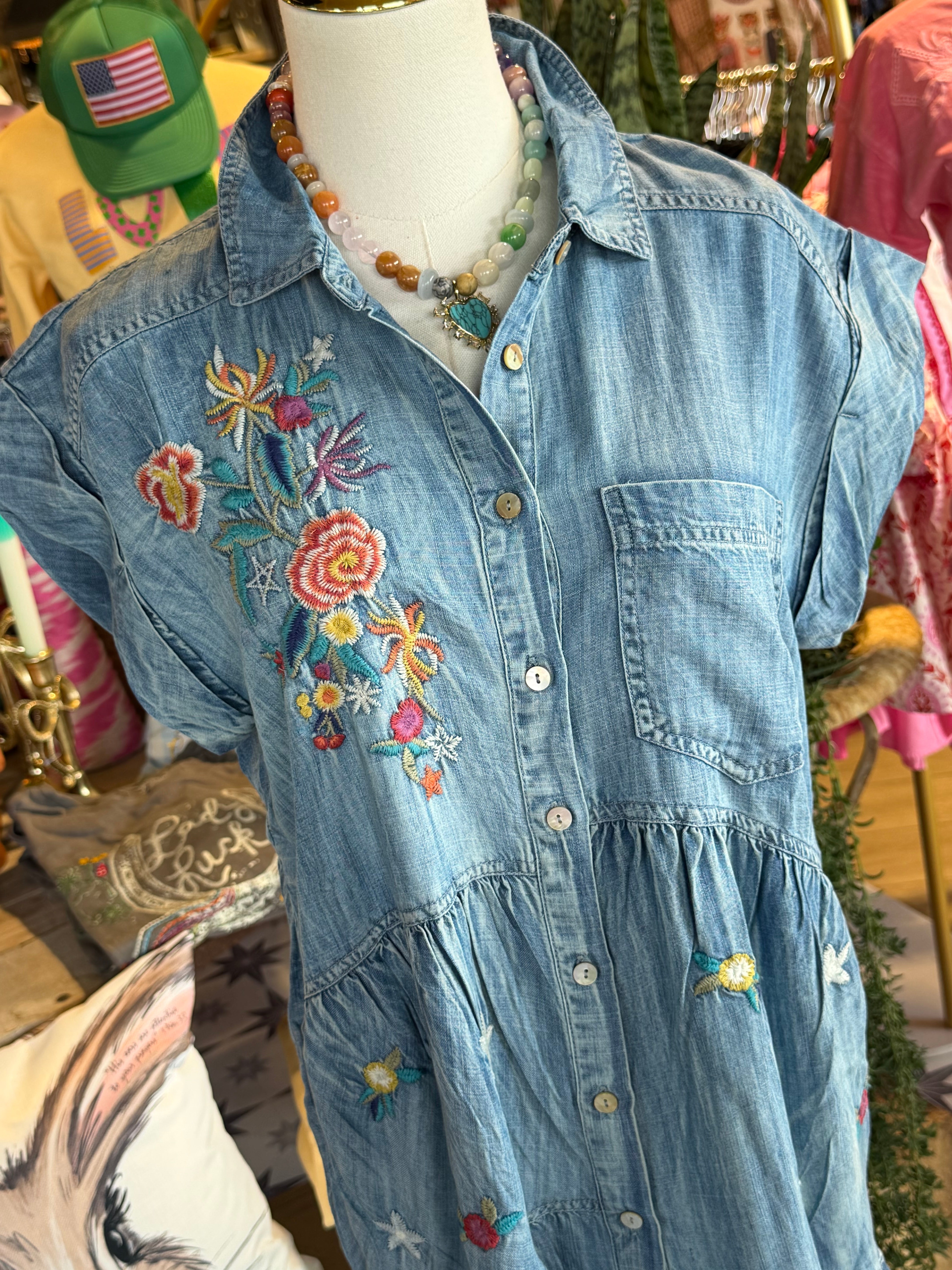 Melina Denim Dress