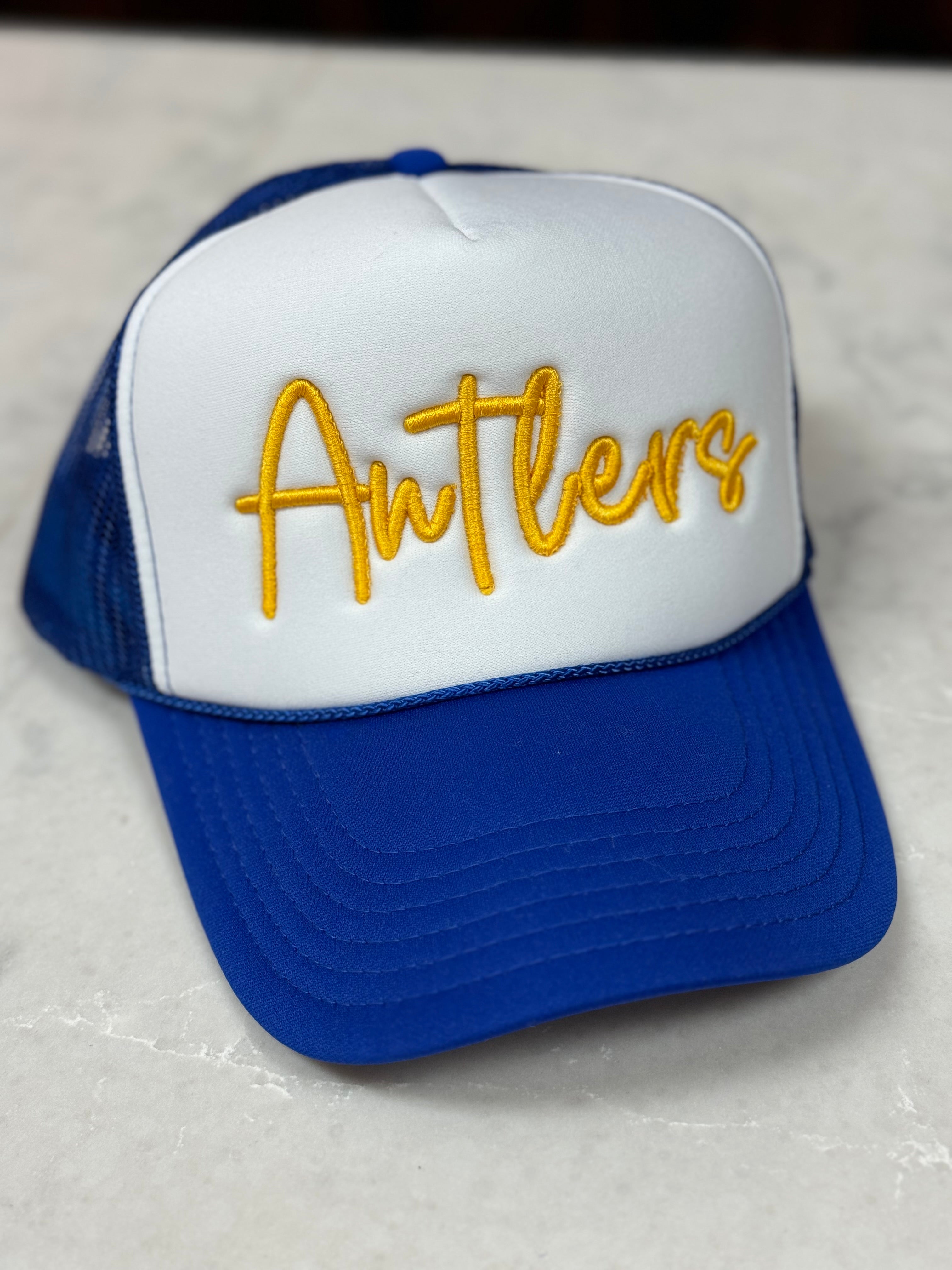 3D Embroidery Antler Hat