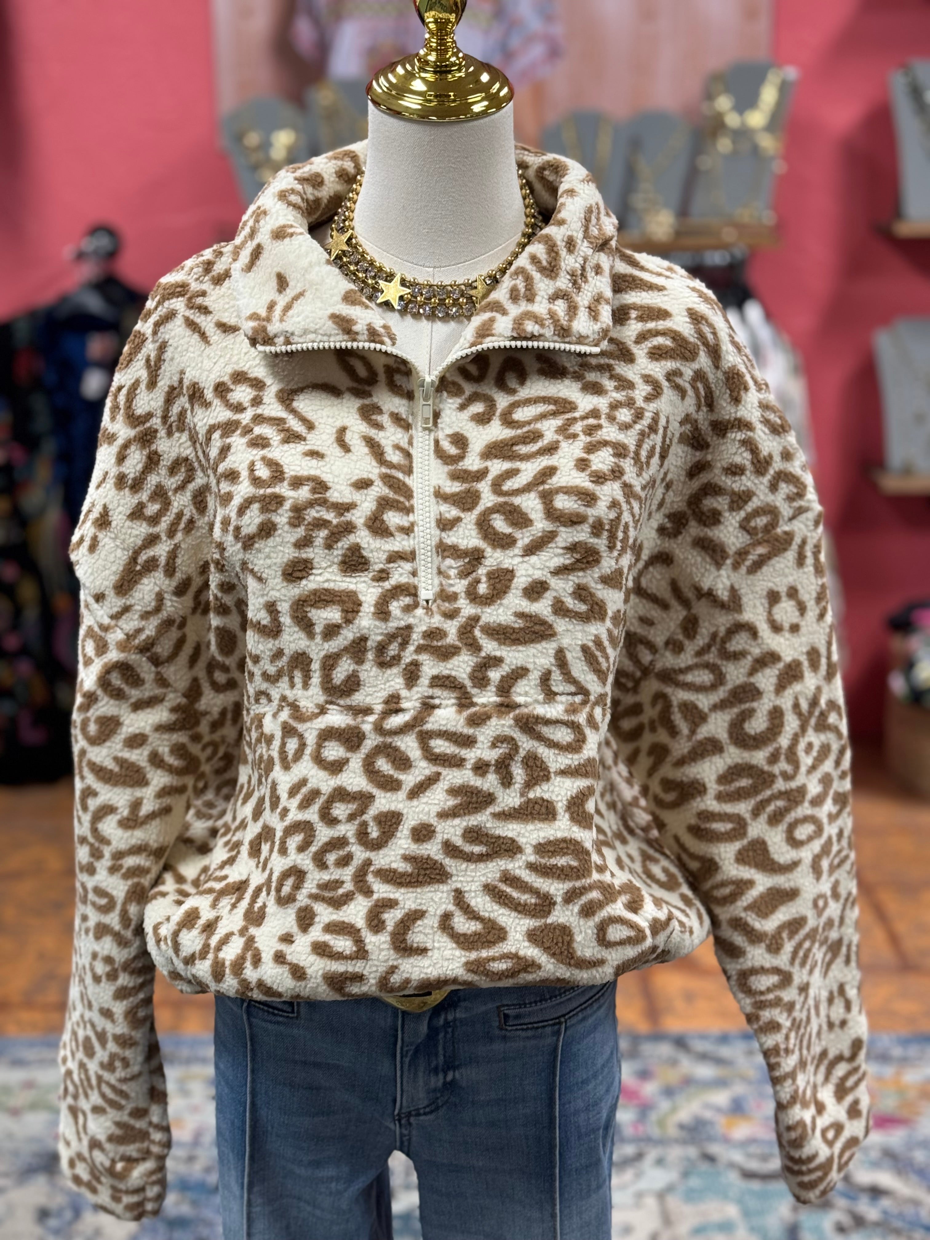 Leopard Sherpa