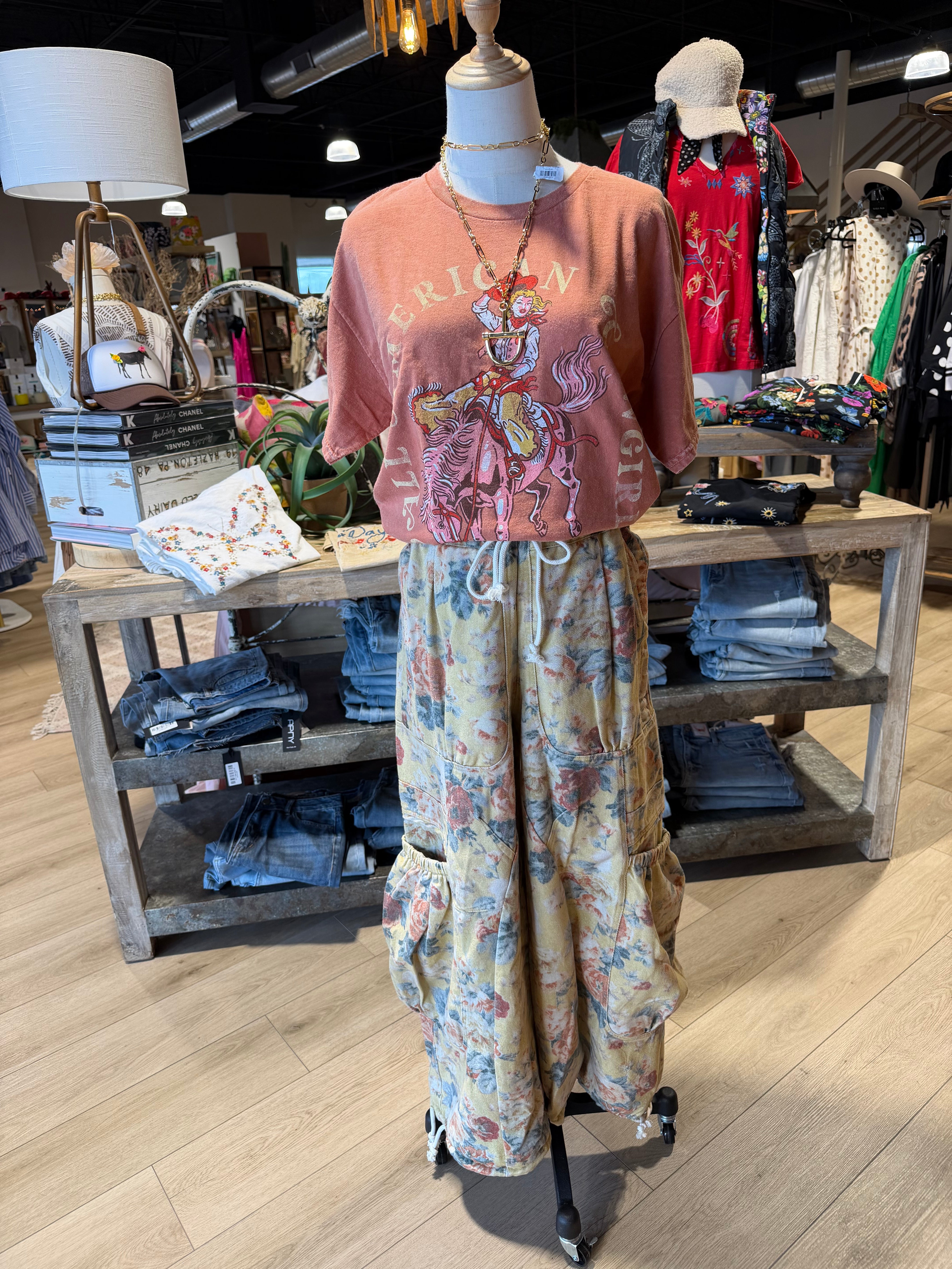FLOWER PRINTED PANTS- 2 Colors