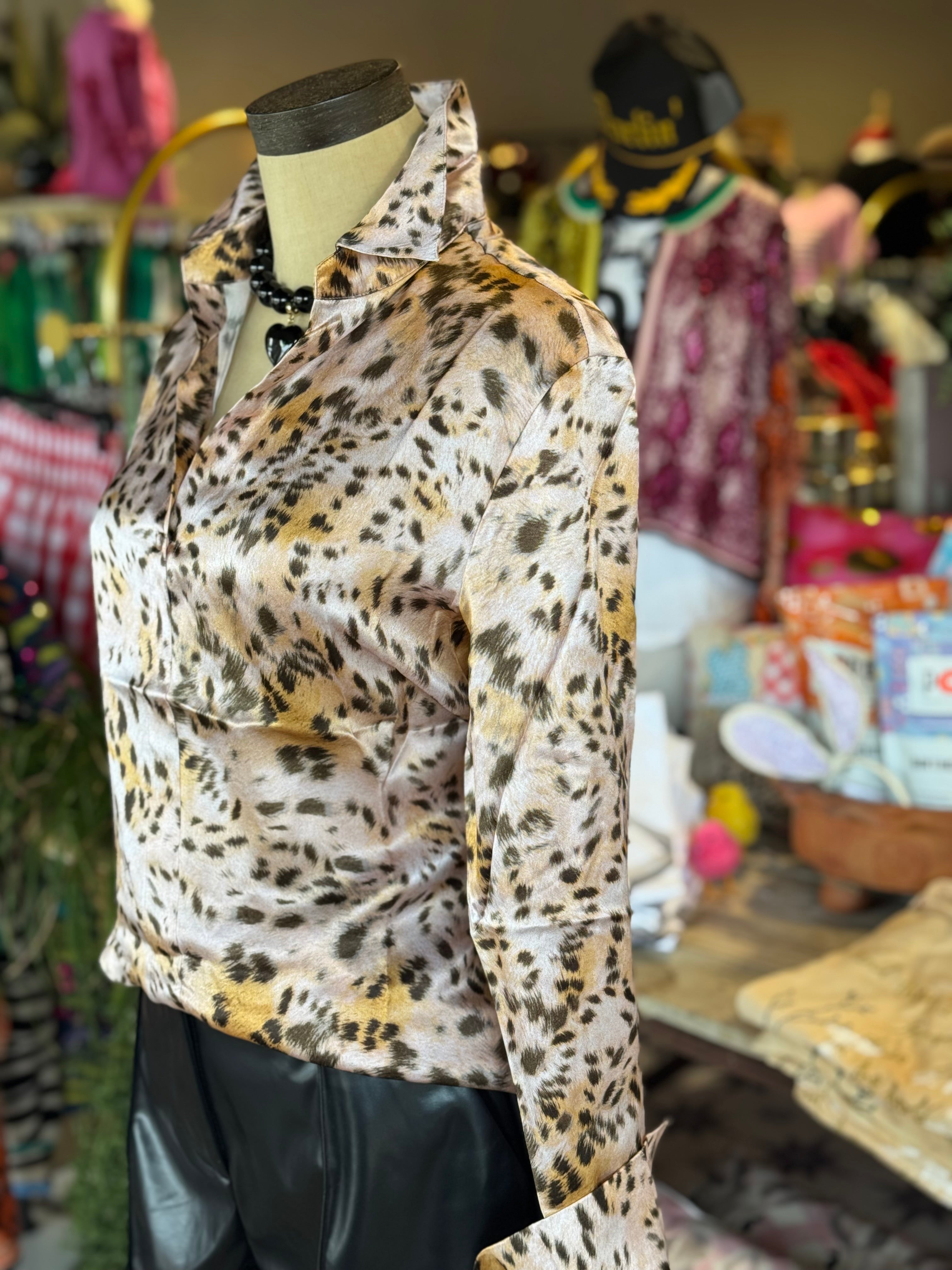 Daria Leopard Top