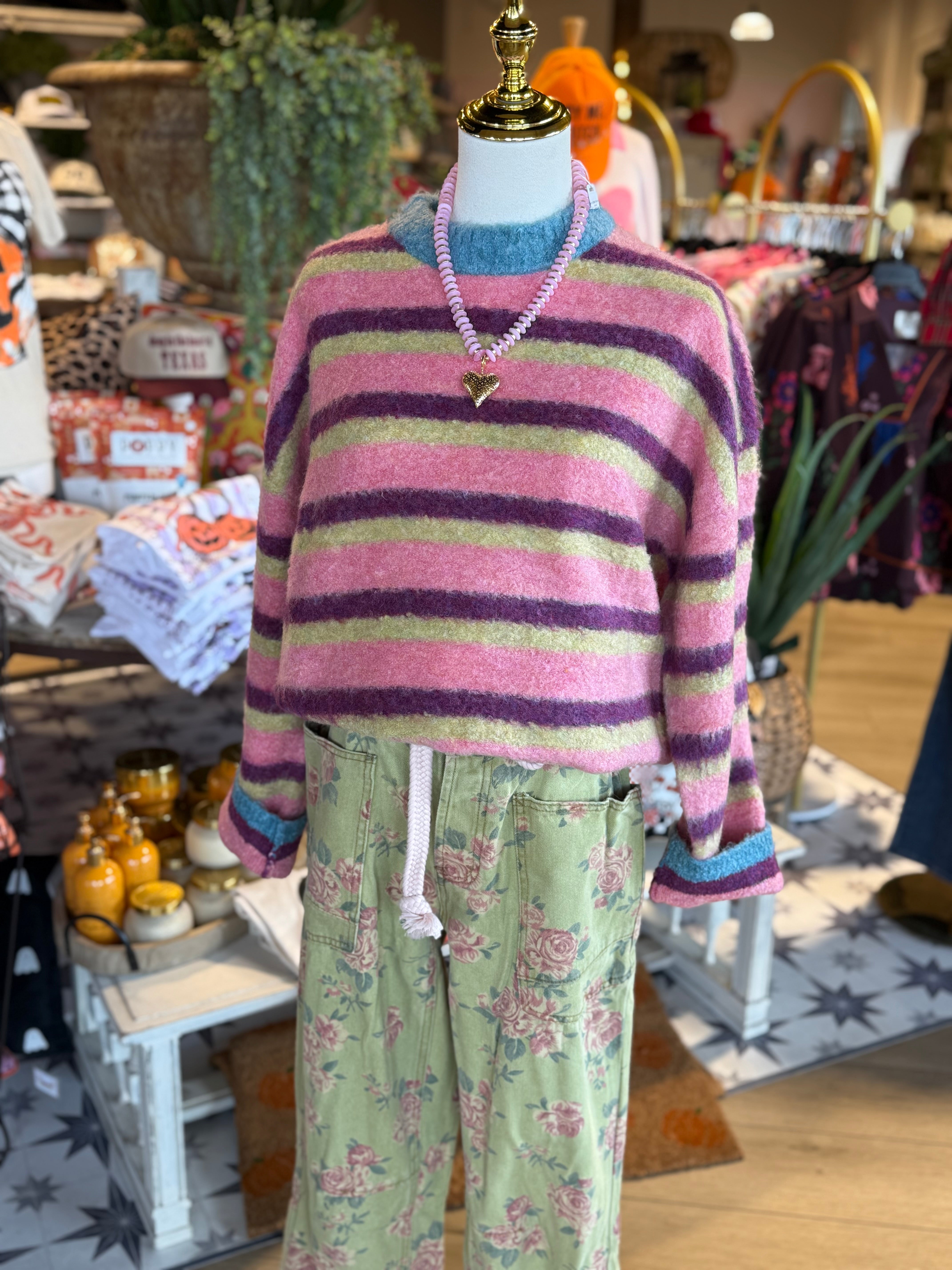 Color Brushed Sweater