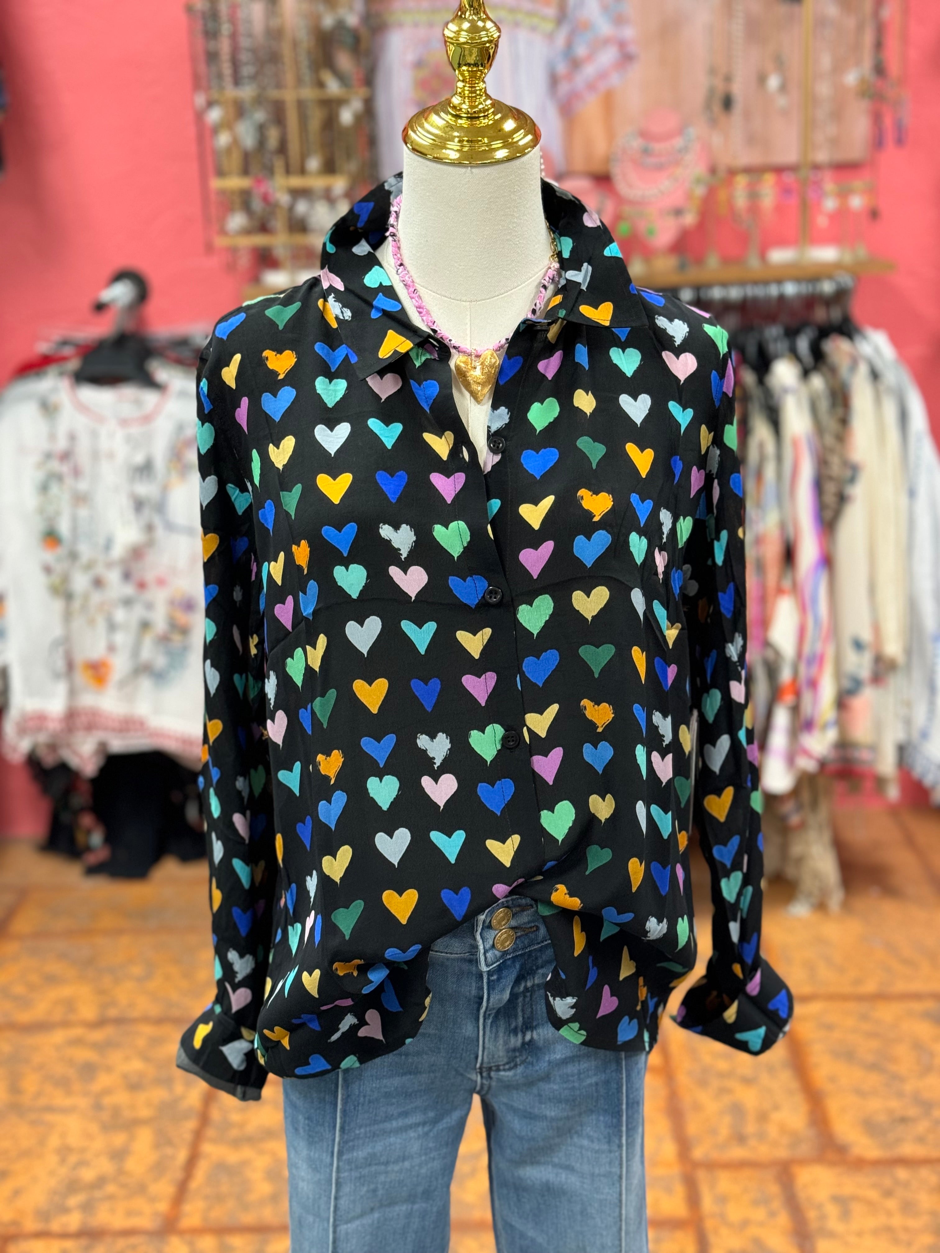 Patricia Heart Blouse